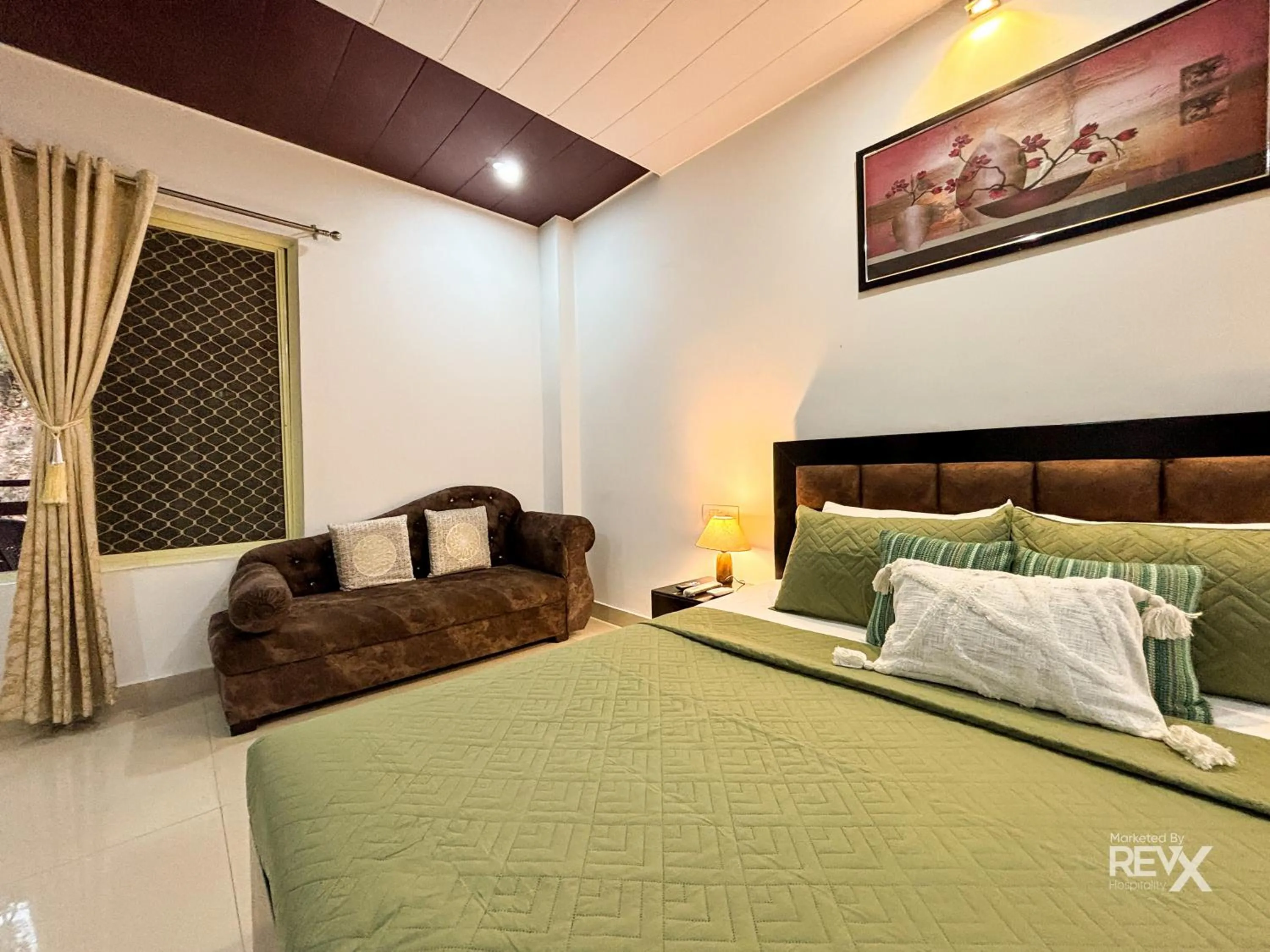 View (from property/room), Bed in Hotel Prince valley