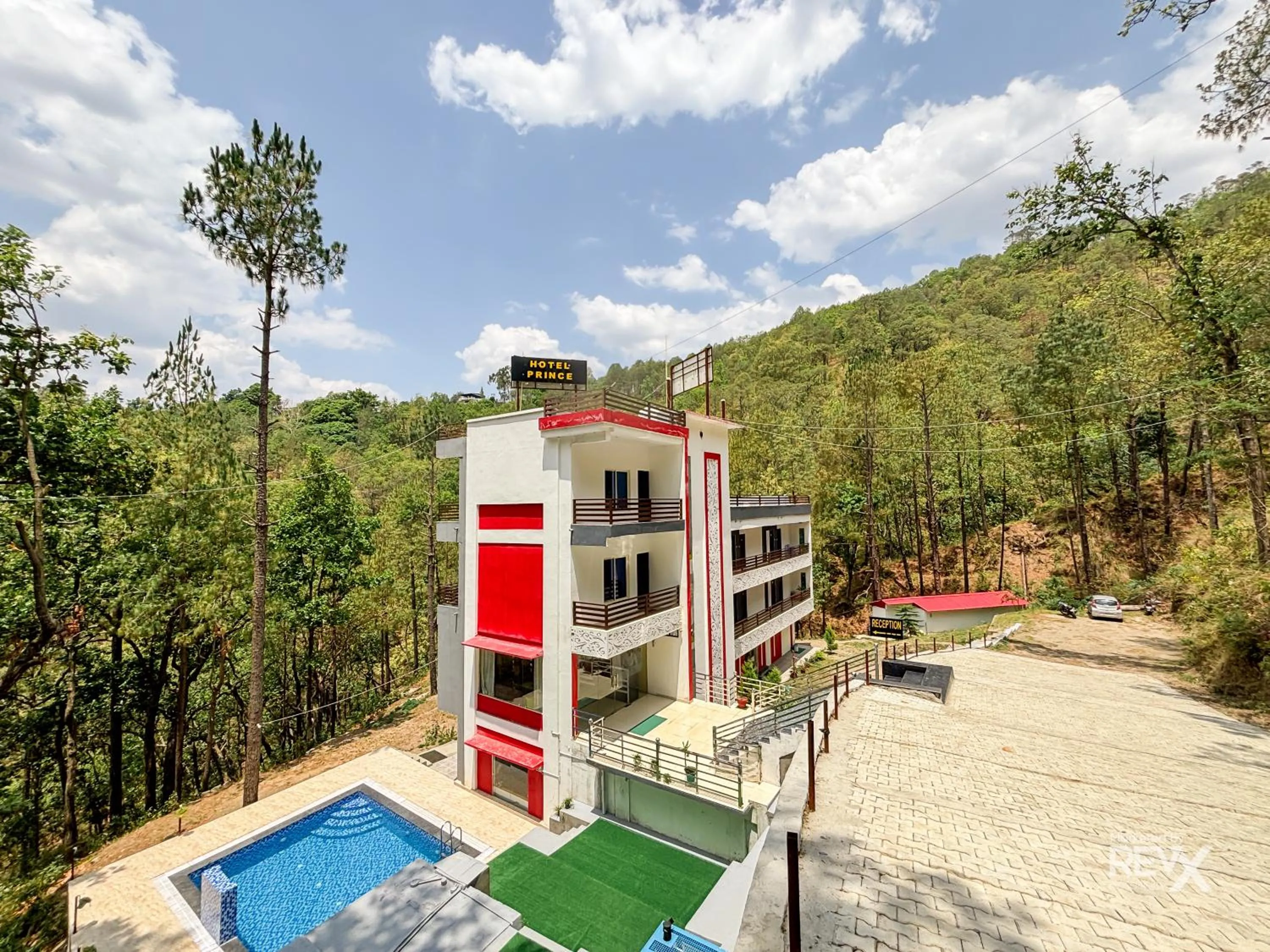 Property building in Hotel Prince valley