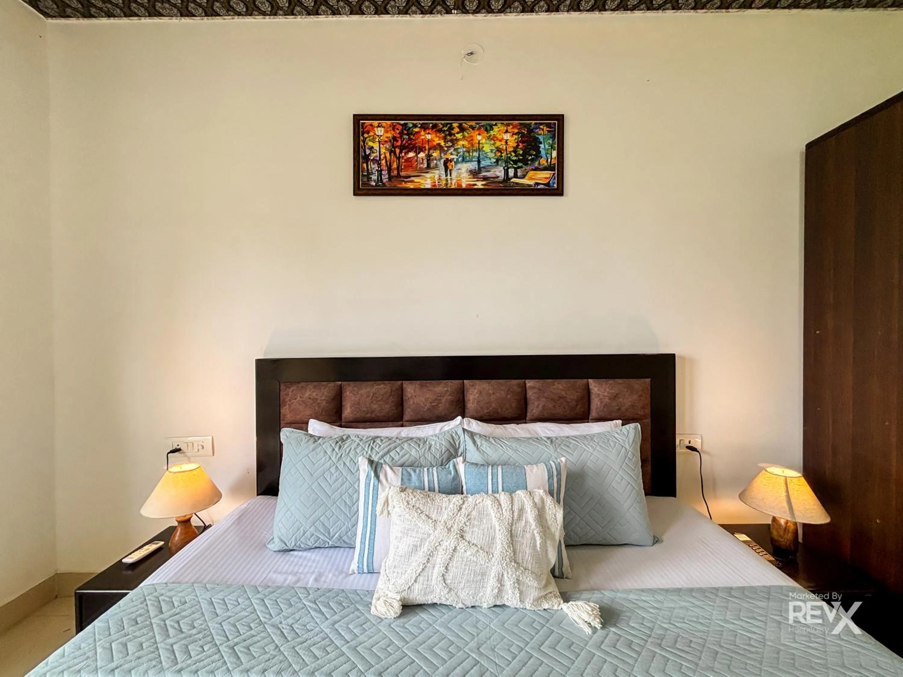 View (from property/room), Bed in Hotel Prince valley