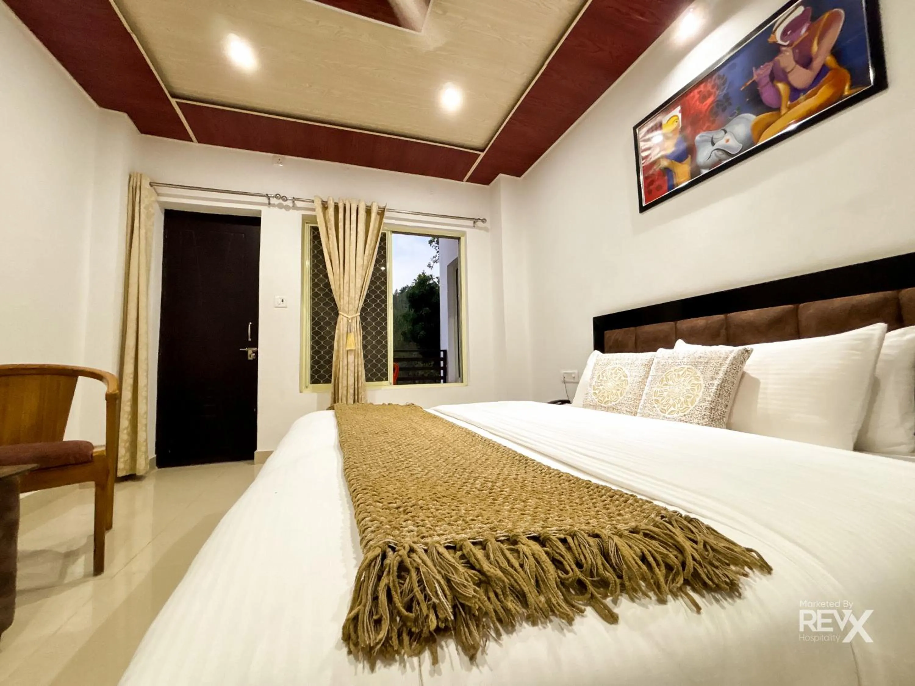 View (from property/room), Bed in Hotel Prince valley