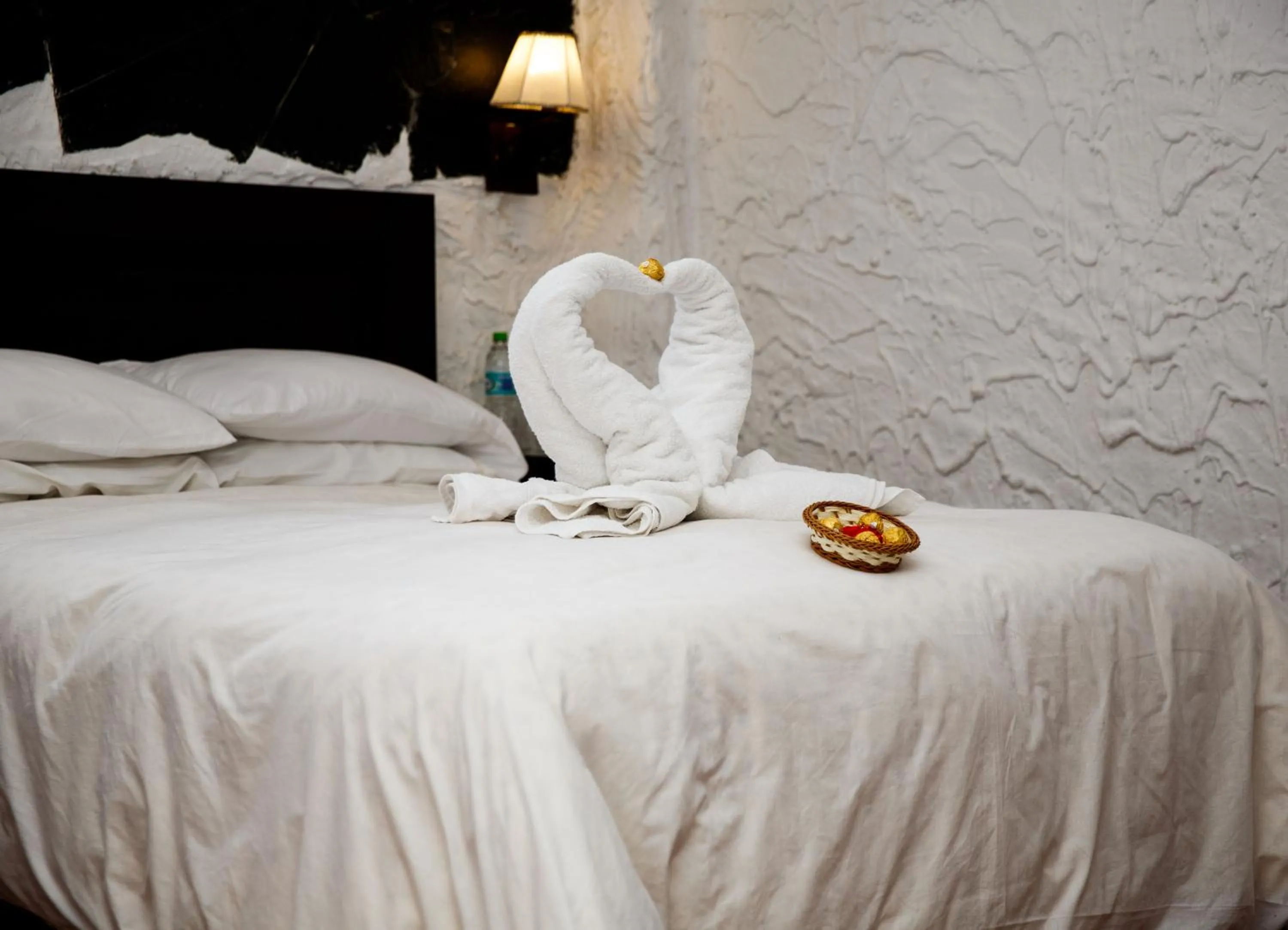 Decorative detail, Bed in KW HOTEL