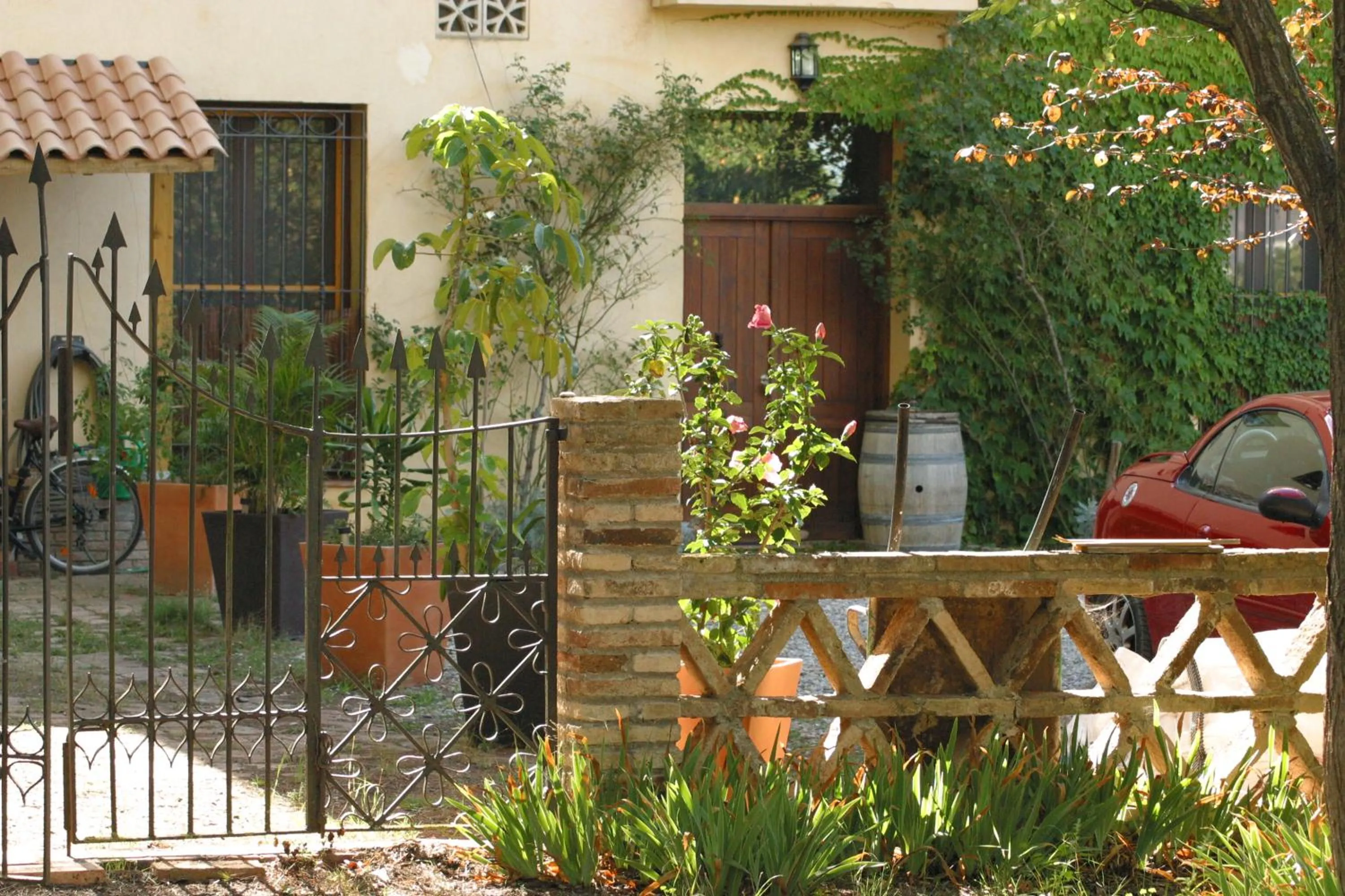 Patio in Vi l'Art Wine Lodge - Only Adults