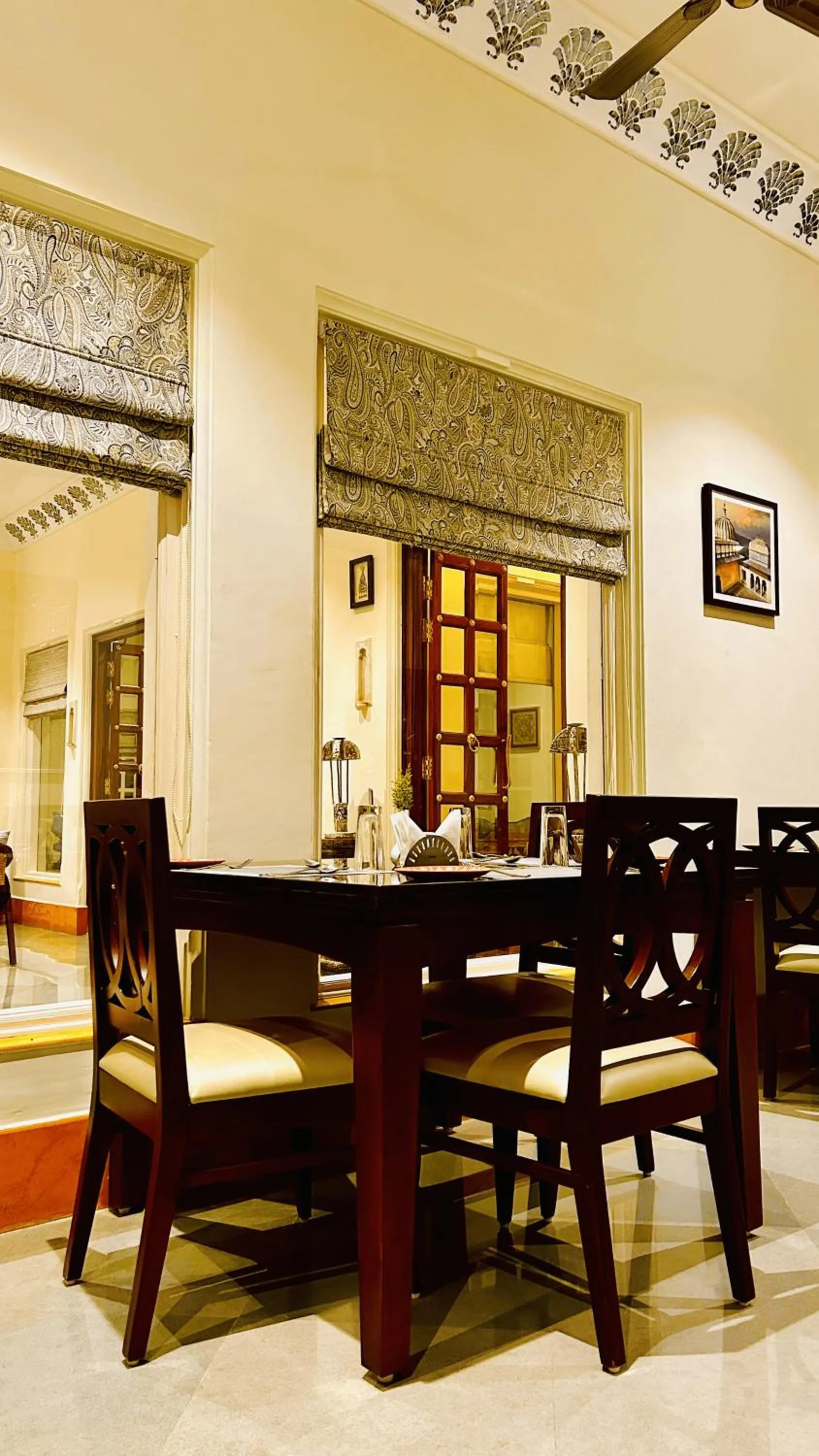 Restaurant/places to eat in THE TRISHALA VILAS (A LUXURY BOUTIQUE HOTEL & SPA)