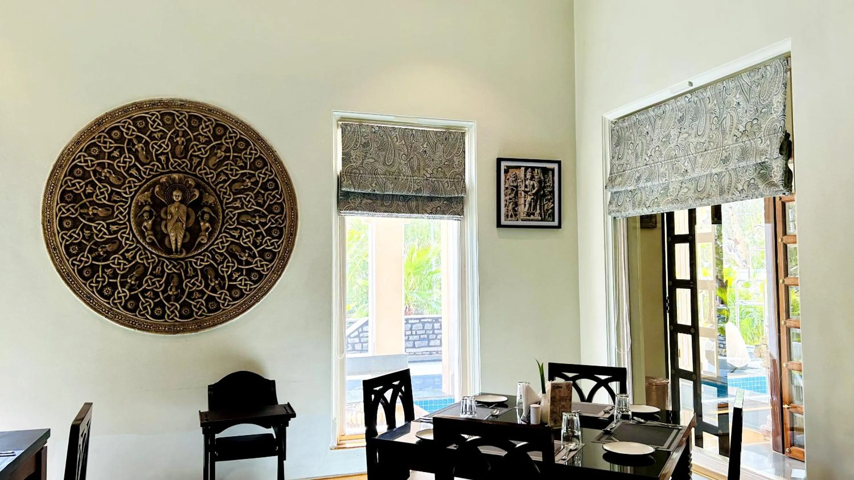Restaurant/places to eat in THE TRISHALA VILAS (A LUXURY BOUTIQUE HOTEL & SPA)