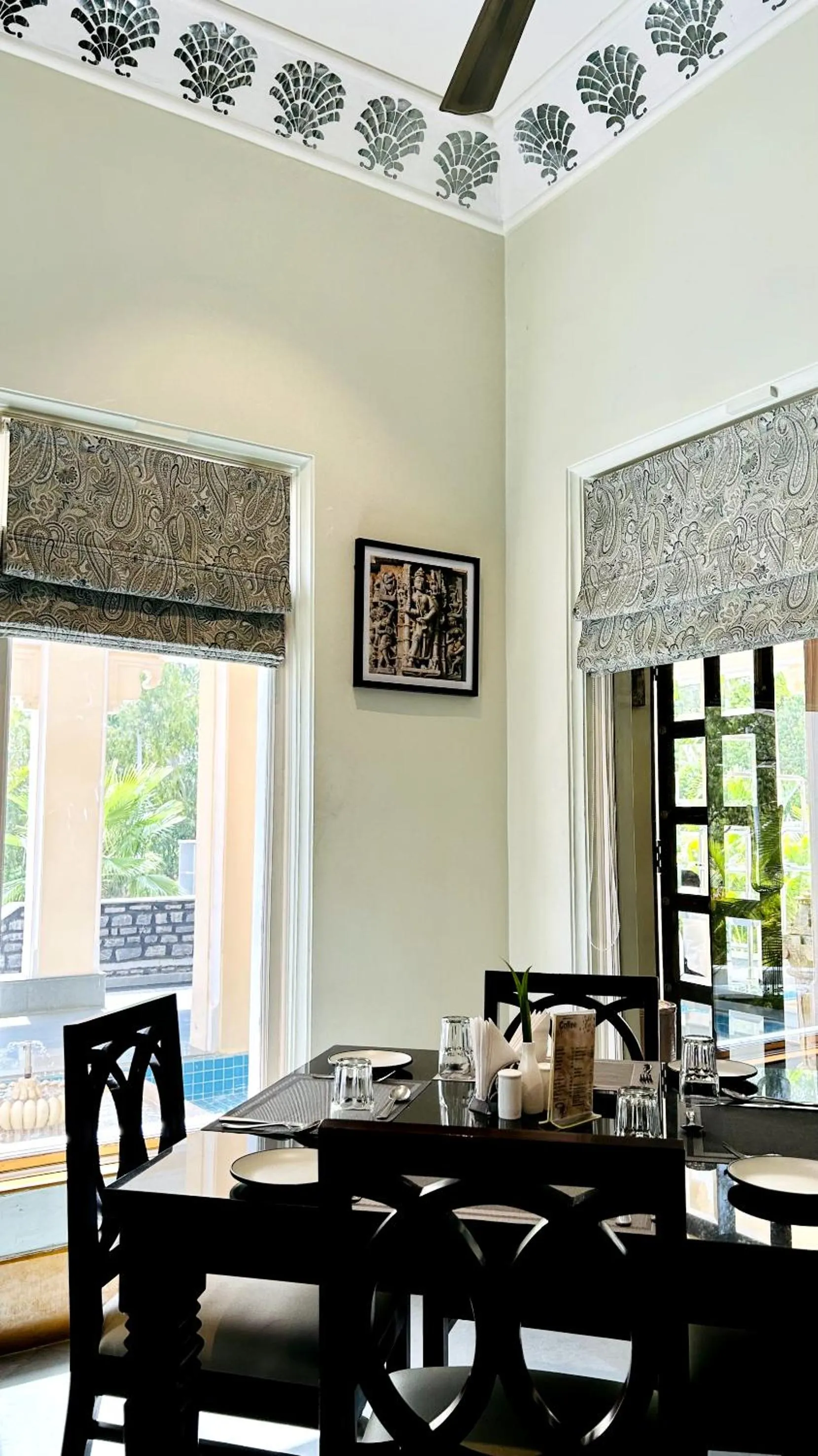 Restaurant/places to eat in THE TRISHALA VILAS (A LUXURY BOUTIQUE HOTEL & SPA)