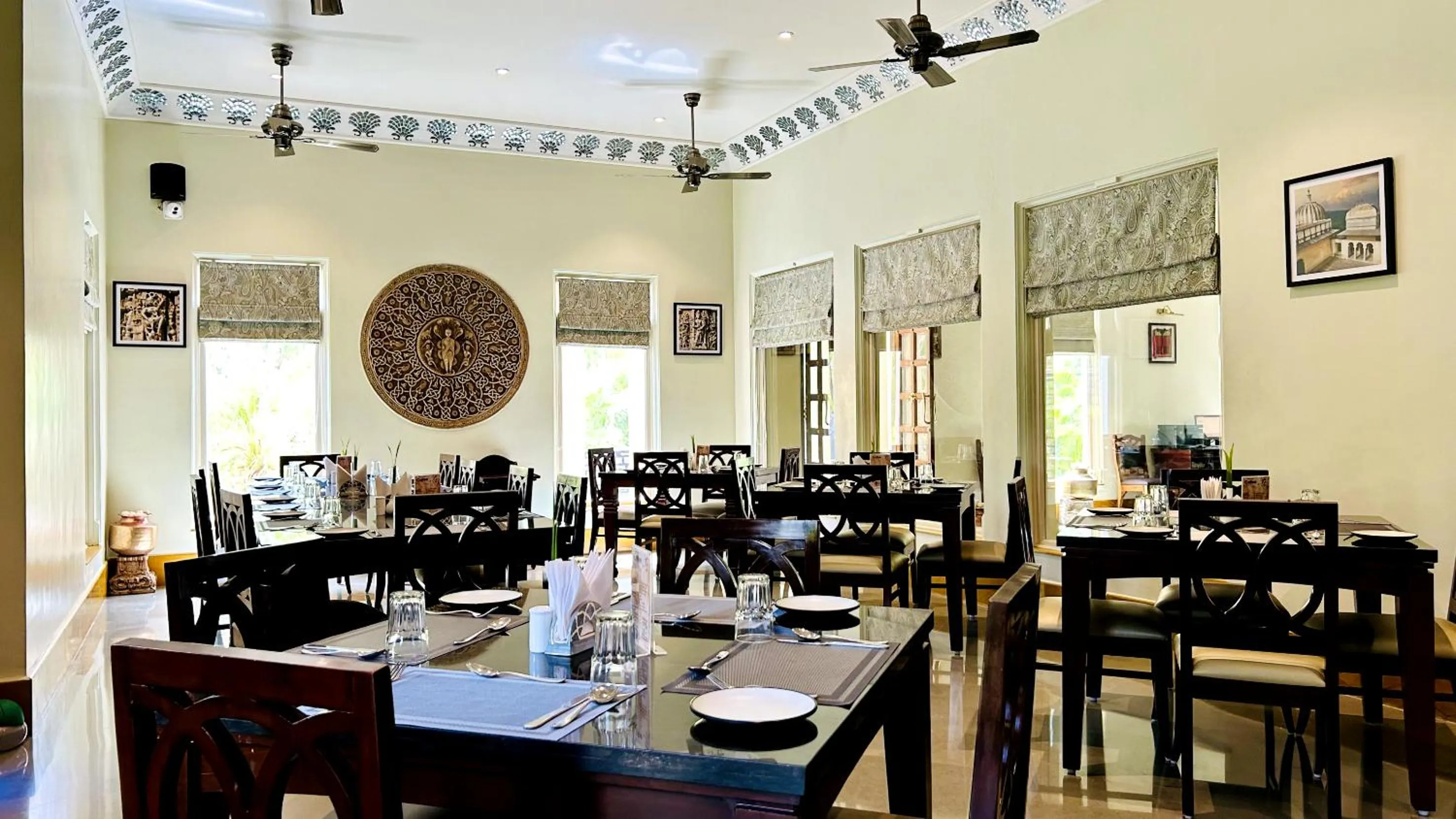 Restaurant/places to eat in THE TRISHALA VILAS (A LUXURY BOUTIQUE HOTEL & SPA)