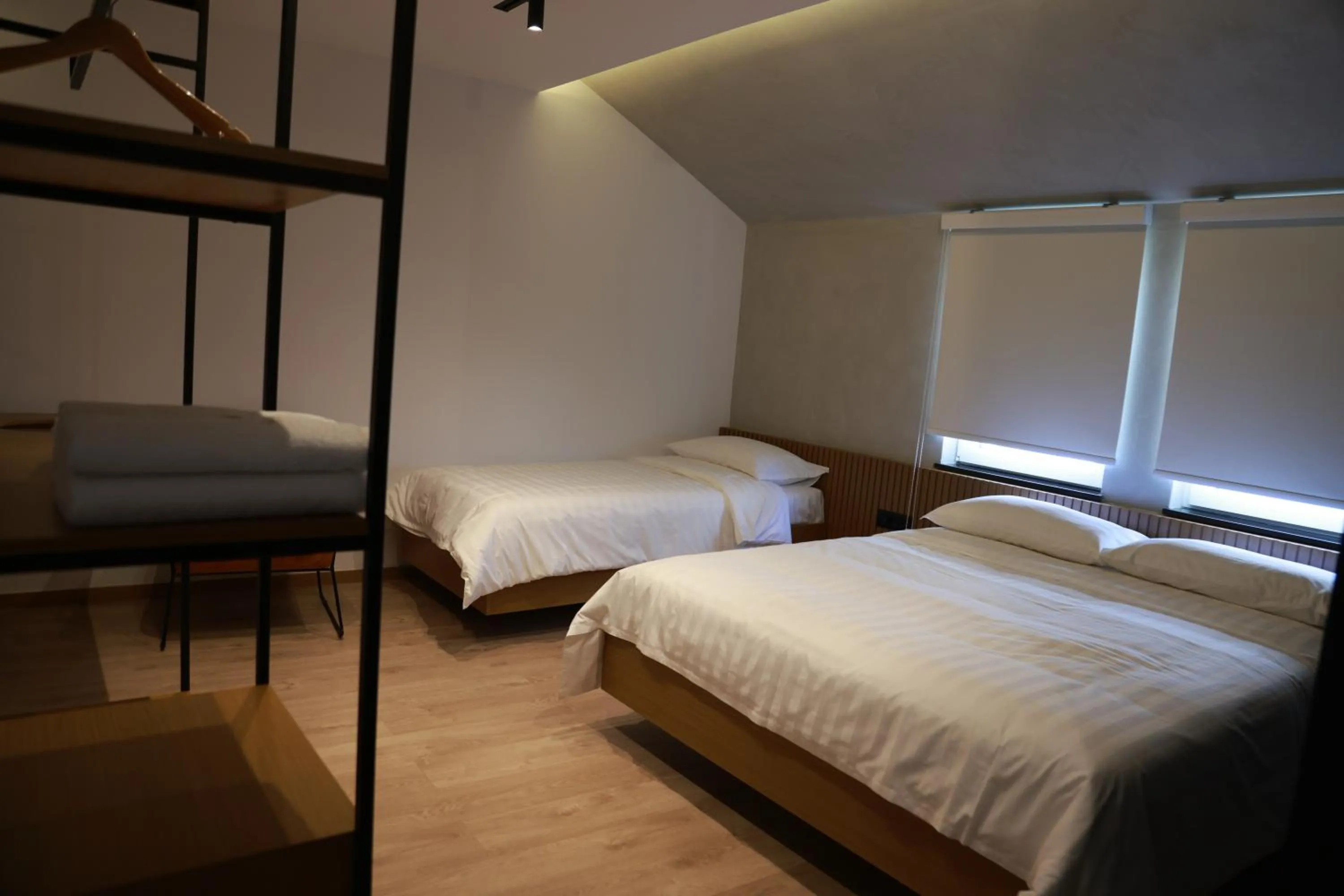 Bed in BAZ'HUR Boutique Hotel