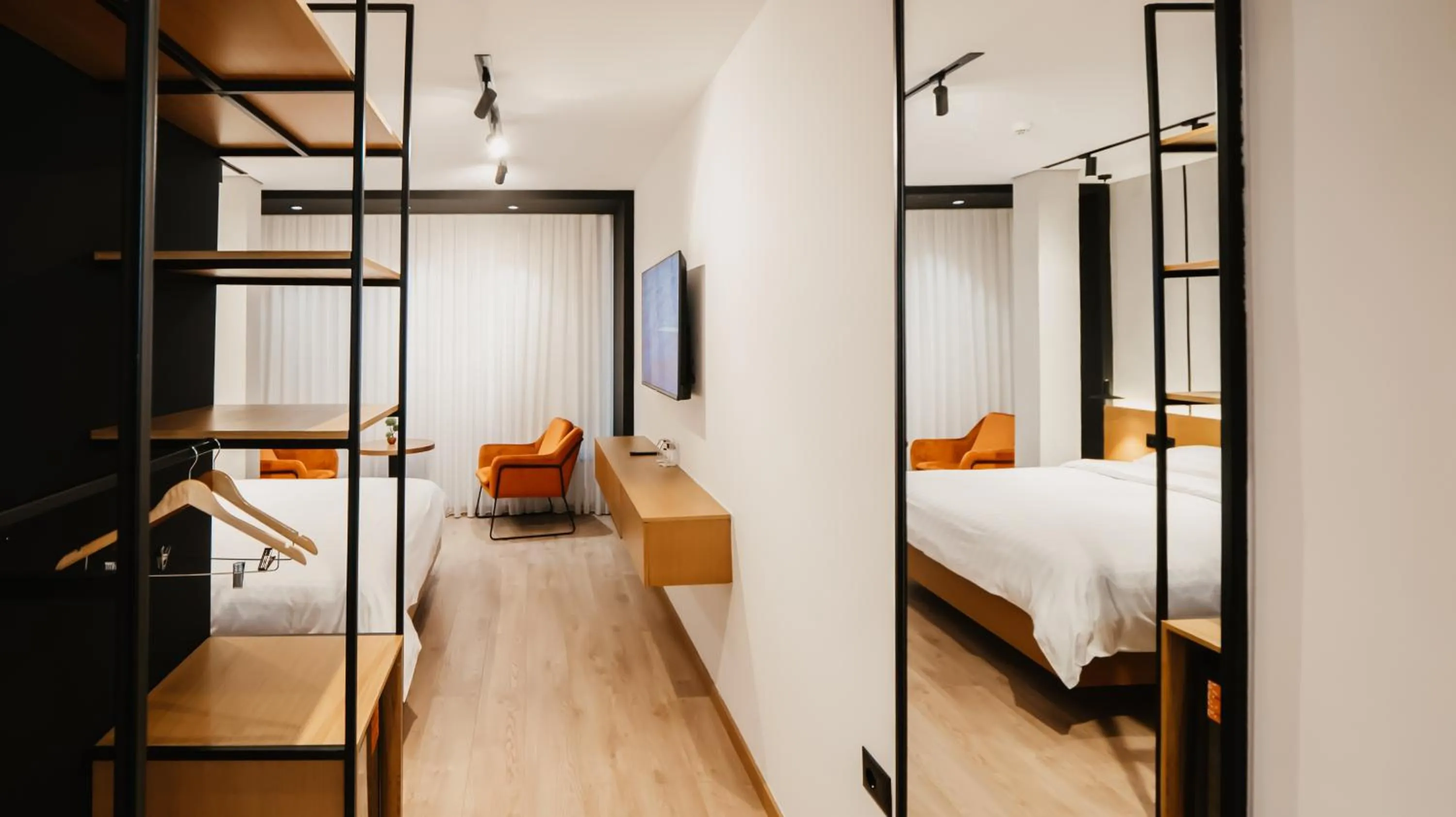 Bed in BAZ'HUR Boutique Hotel