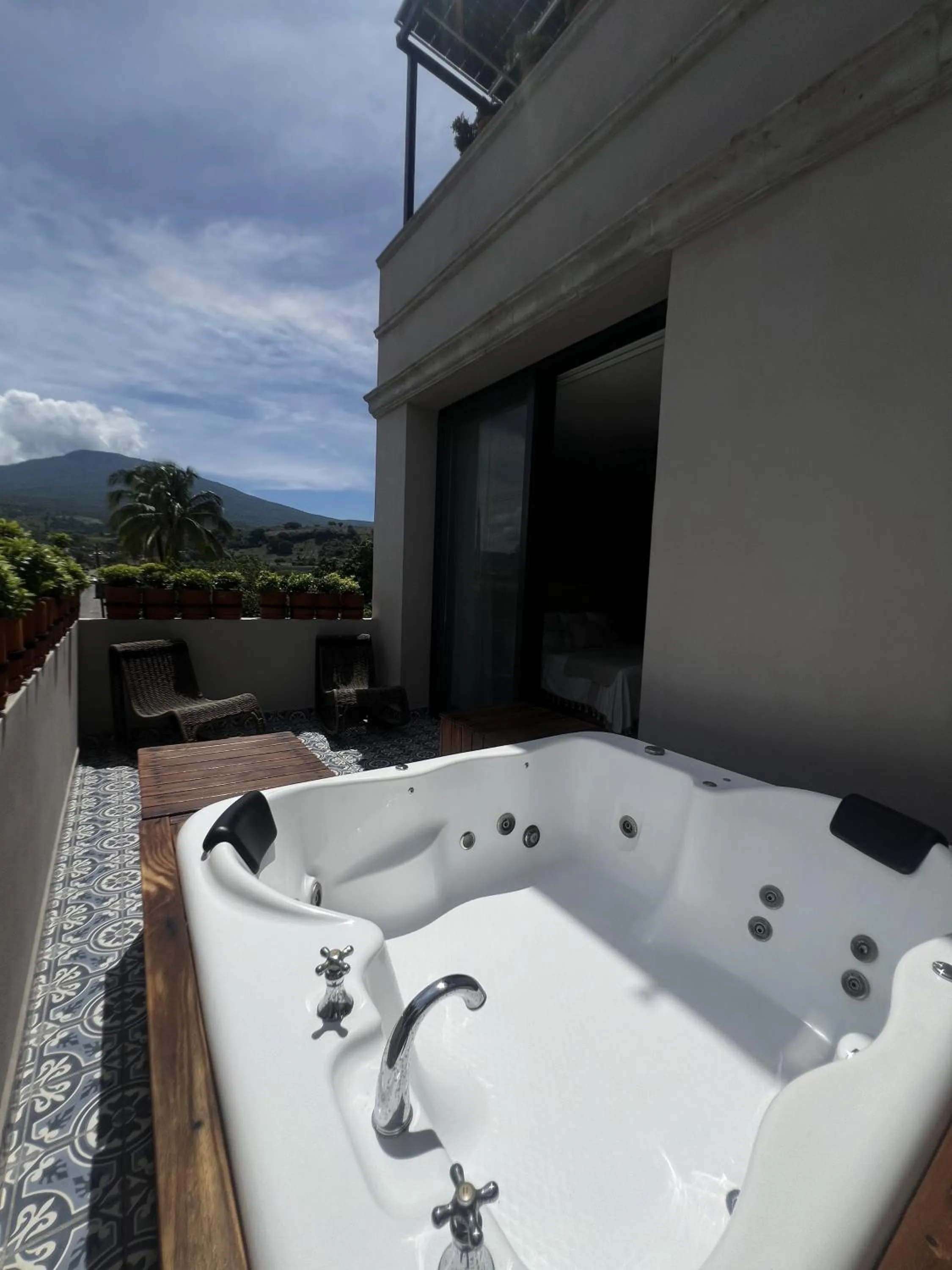 Natural landscape in Hotel Boutique Gloriagave