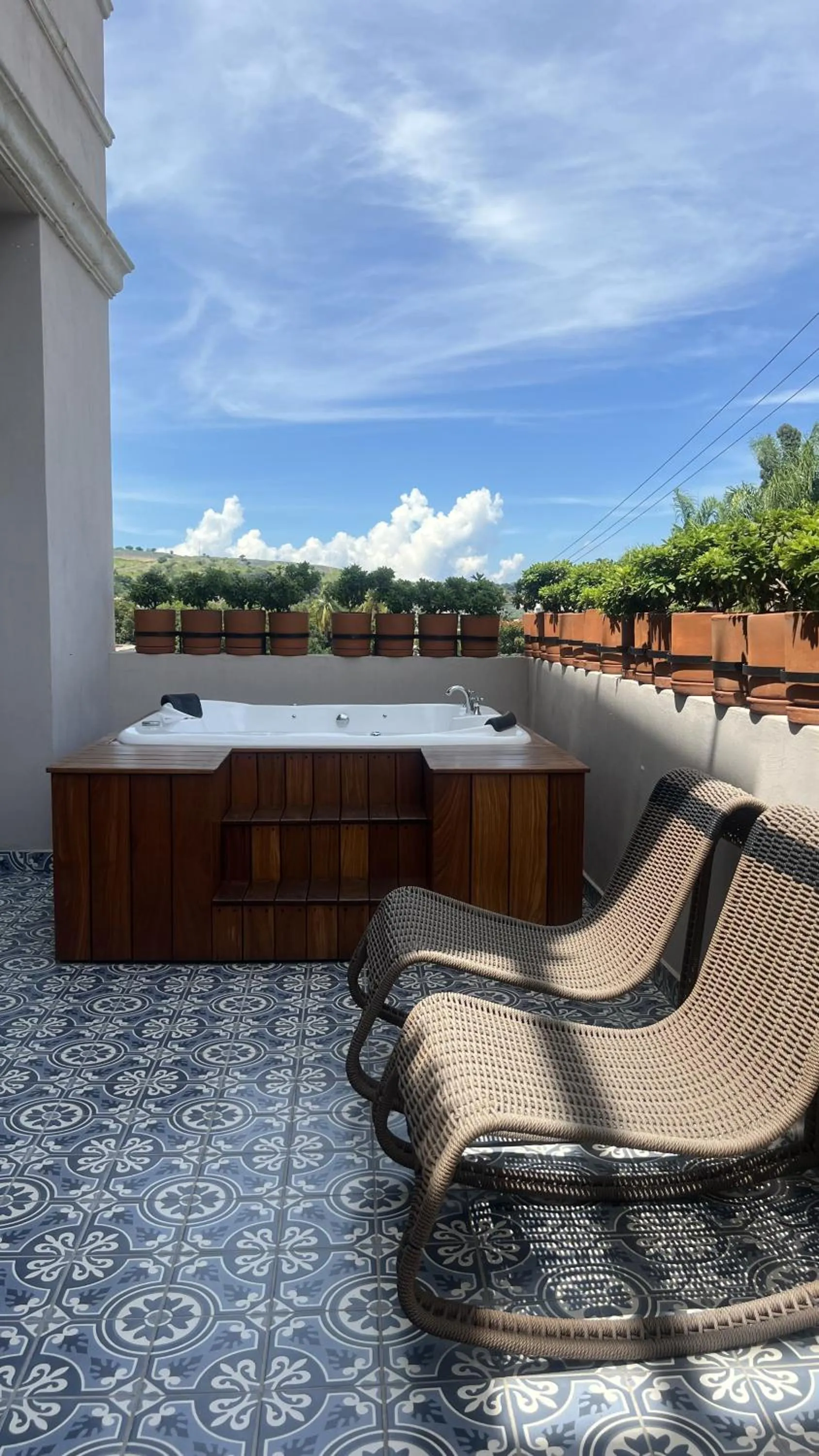 Balcony/Terrace in Hotel Boutique Gloriagave