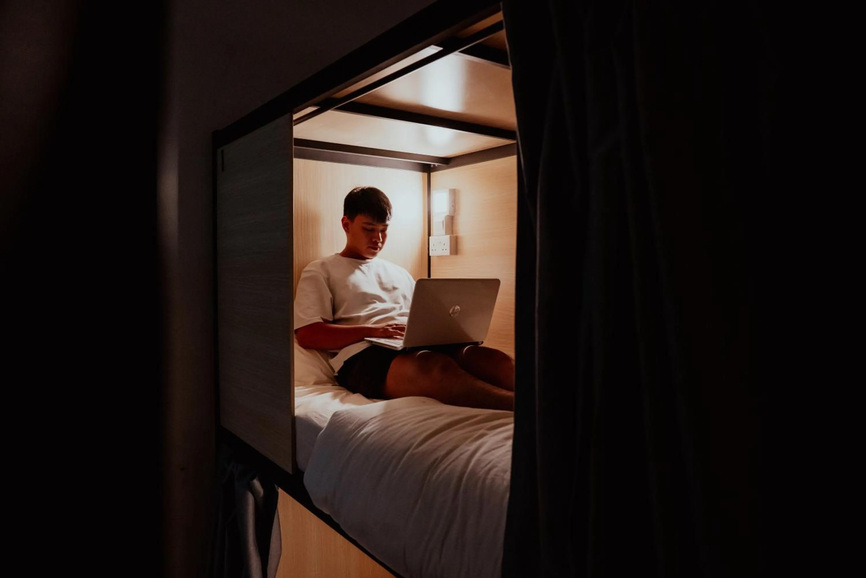 Bed in Code Hostel at Lavender