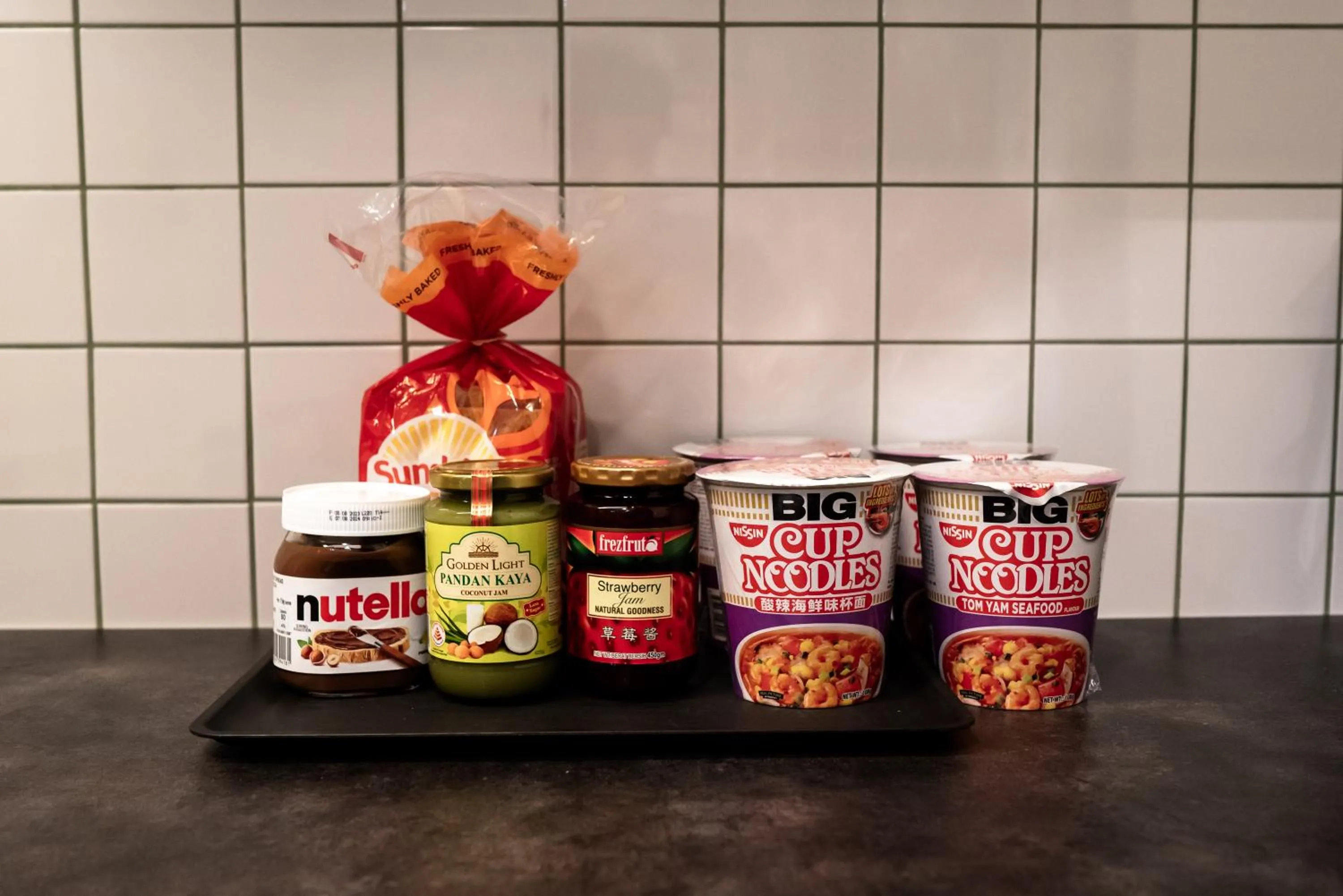 Restaurant/places to eat in Code Hostel at Lavender