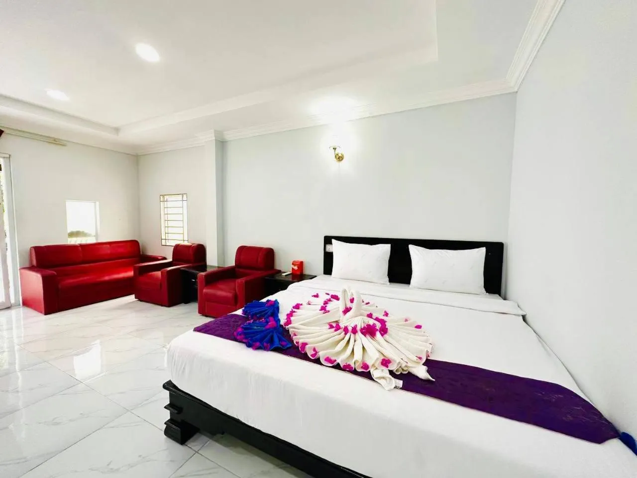 Bed in Romny cozy bay Resort