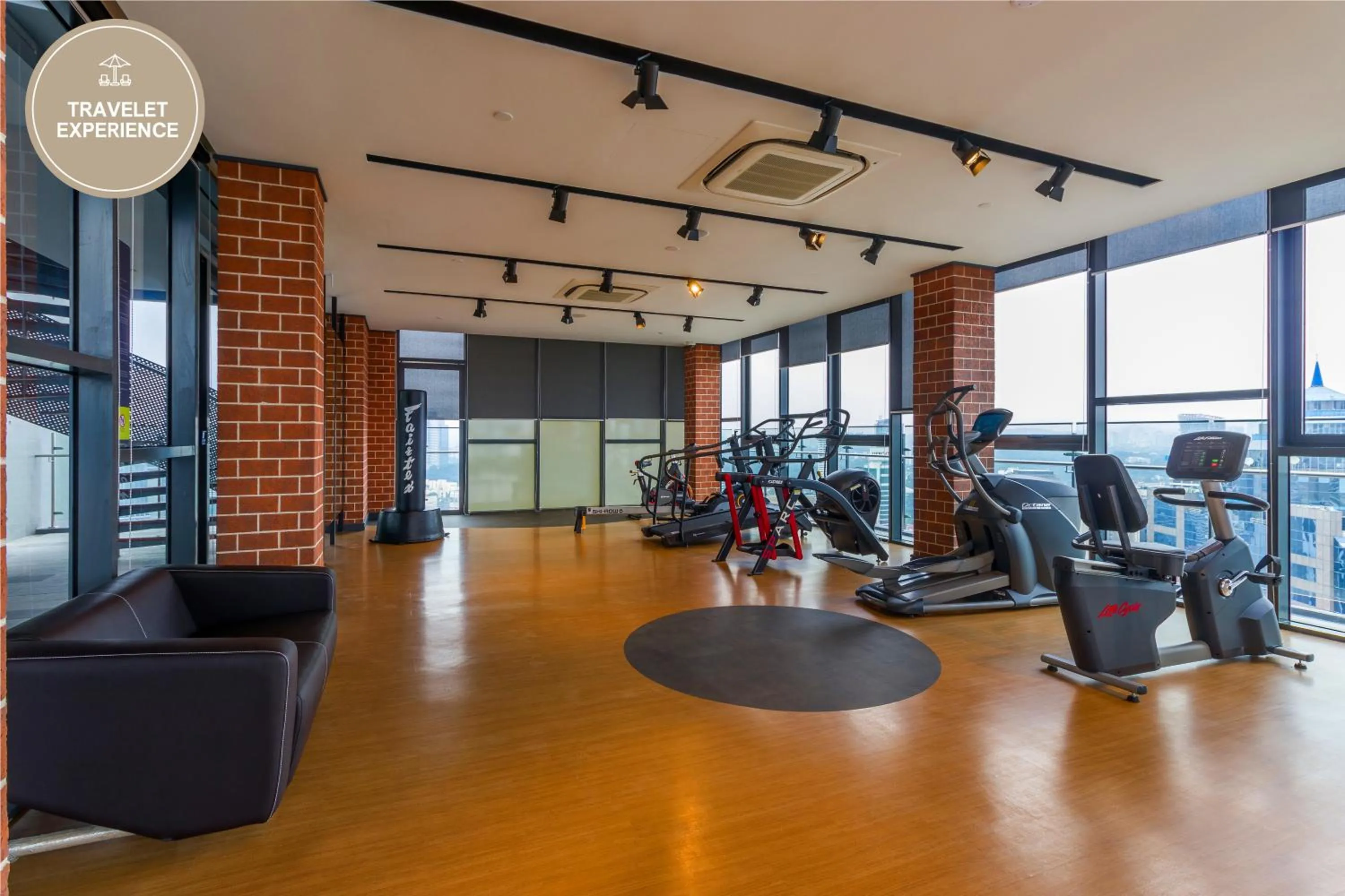 Fitness centre/facilities in Ceylonz Suite KLCC, Travelet