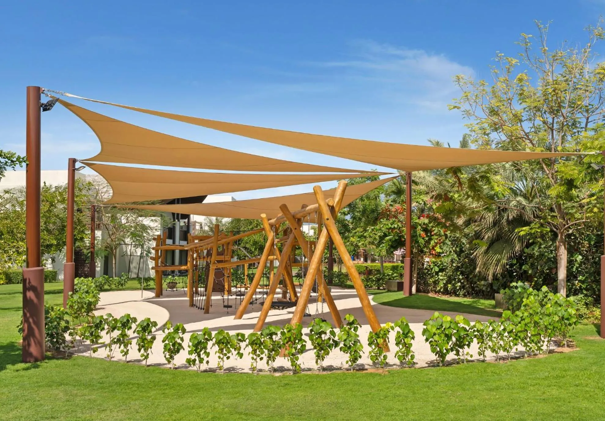 Children play ground in Anantara Mina Ras Al Khaimah Resort