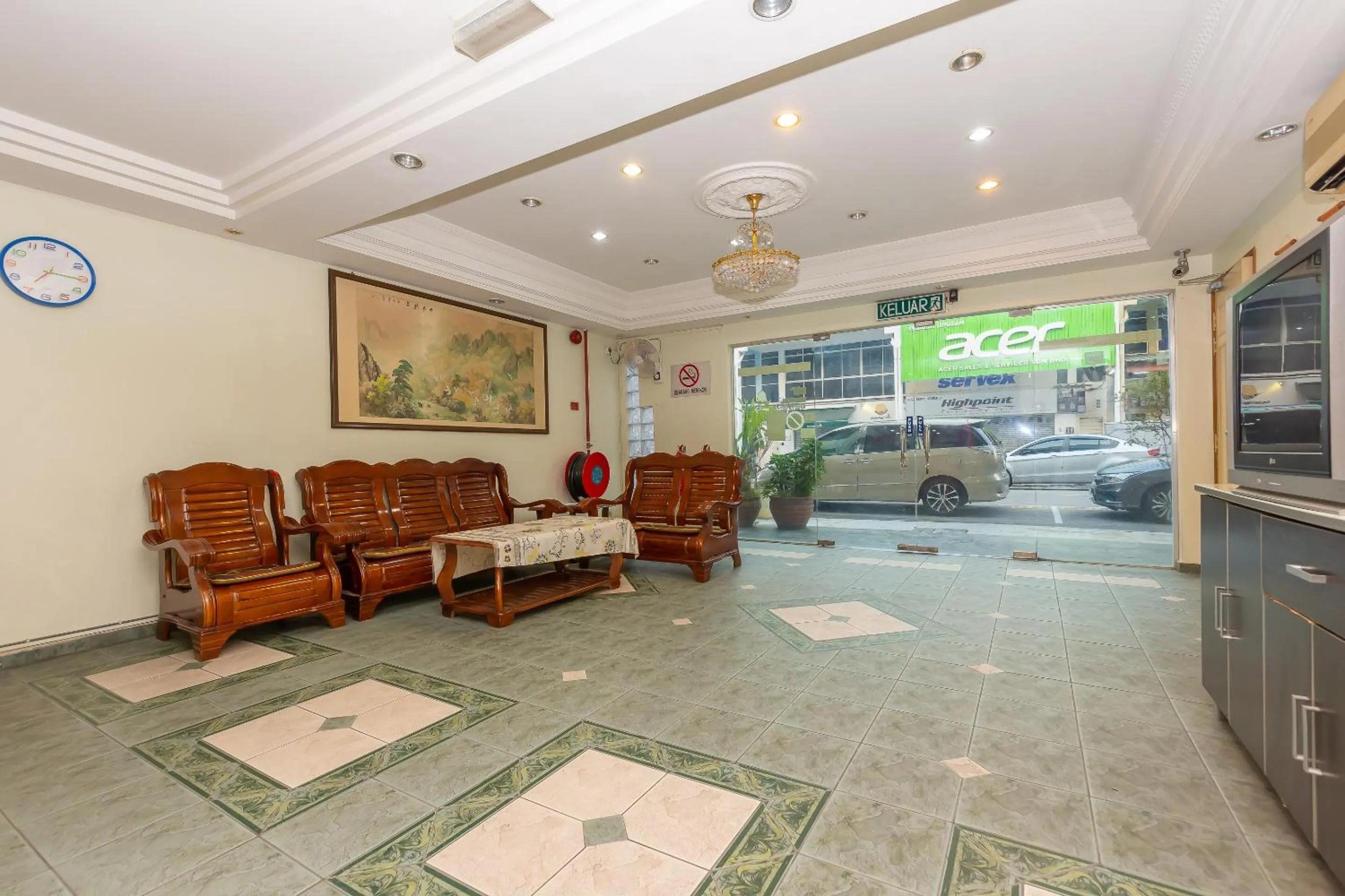 Lobby or reception in Famous Inn Hotel