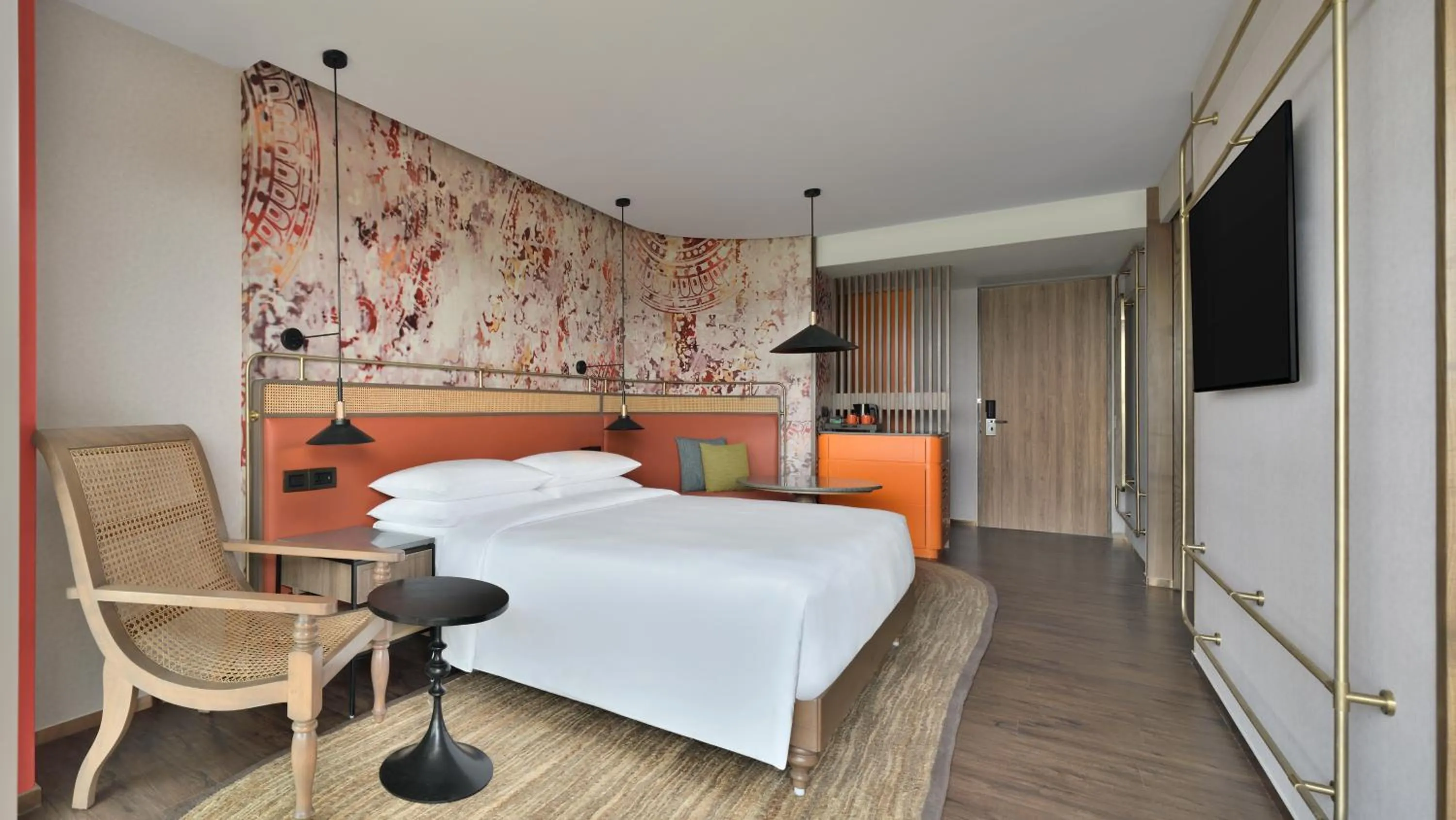 Shower, Bed in The Artiste, Kochi, A Tribute Portfolio Hotel , Forum Mall