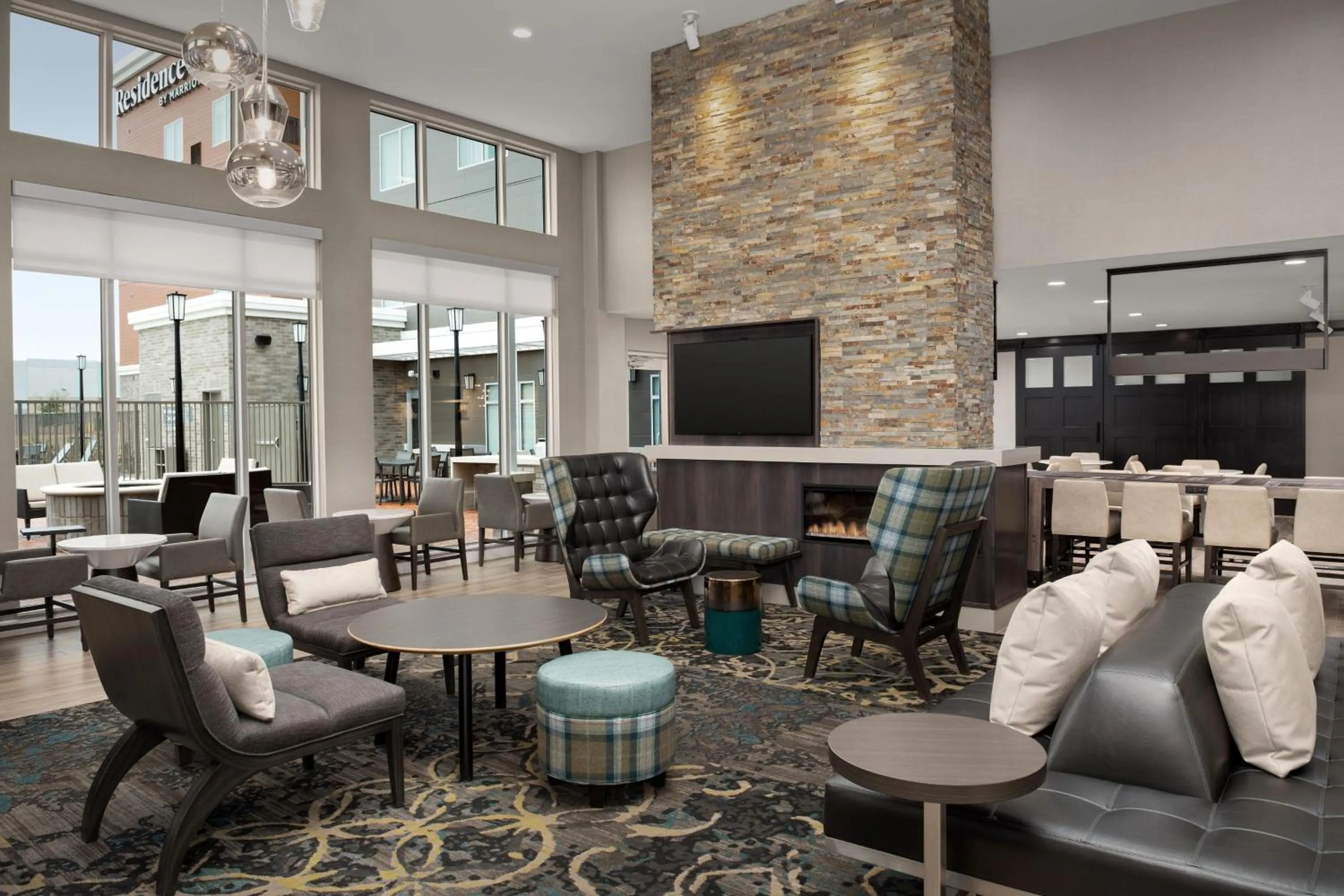 Lobby or reception in Residence Inn by Marriott Dallas Grand Prairie