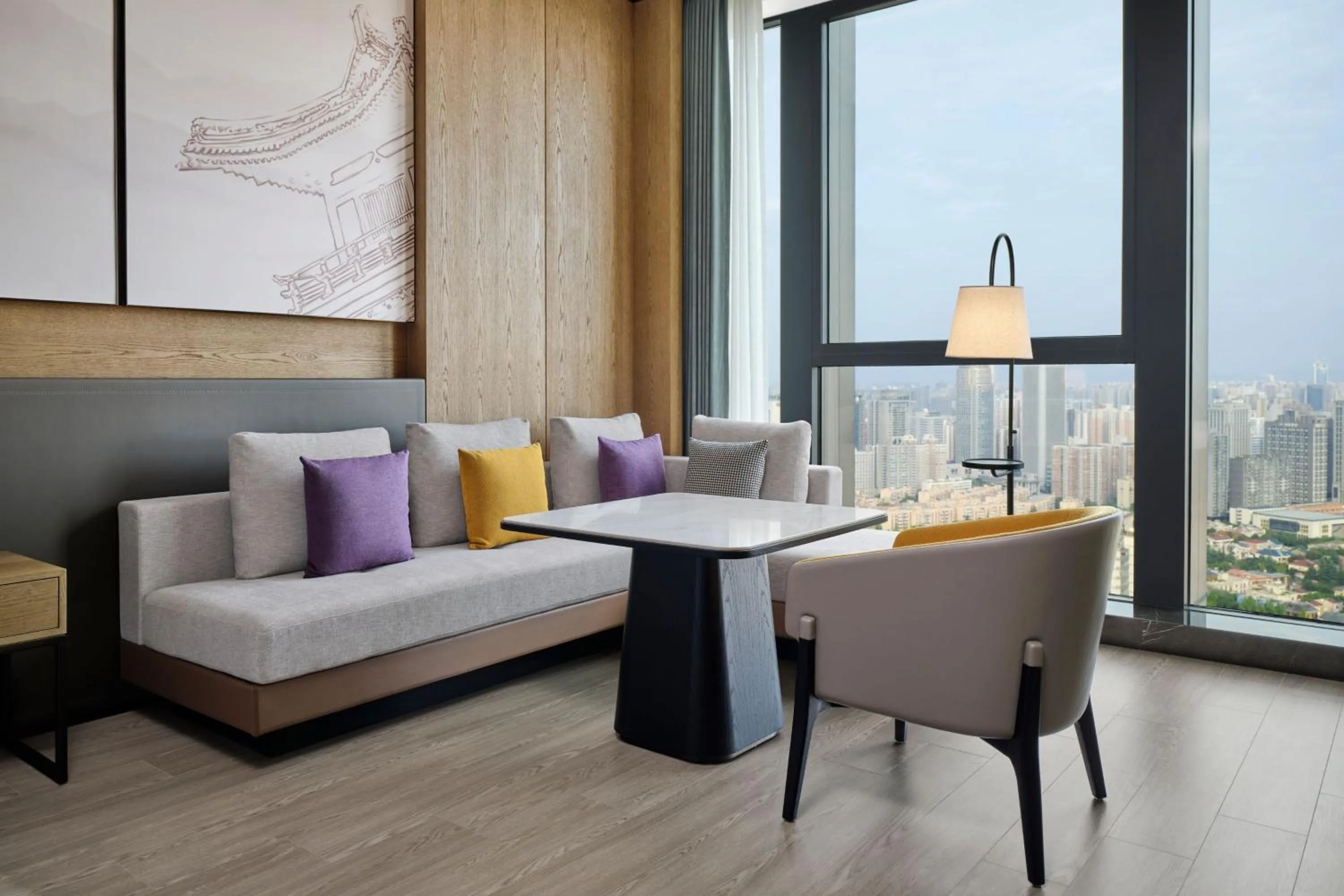 Photo of the whole room in JW Marriott Hotel Xi'an Southwest