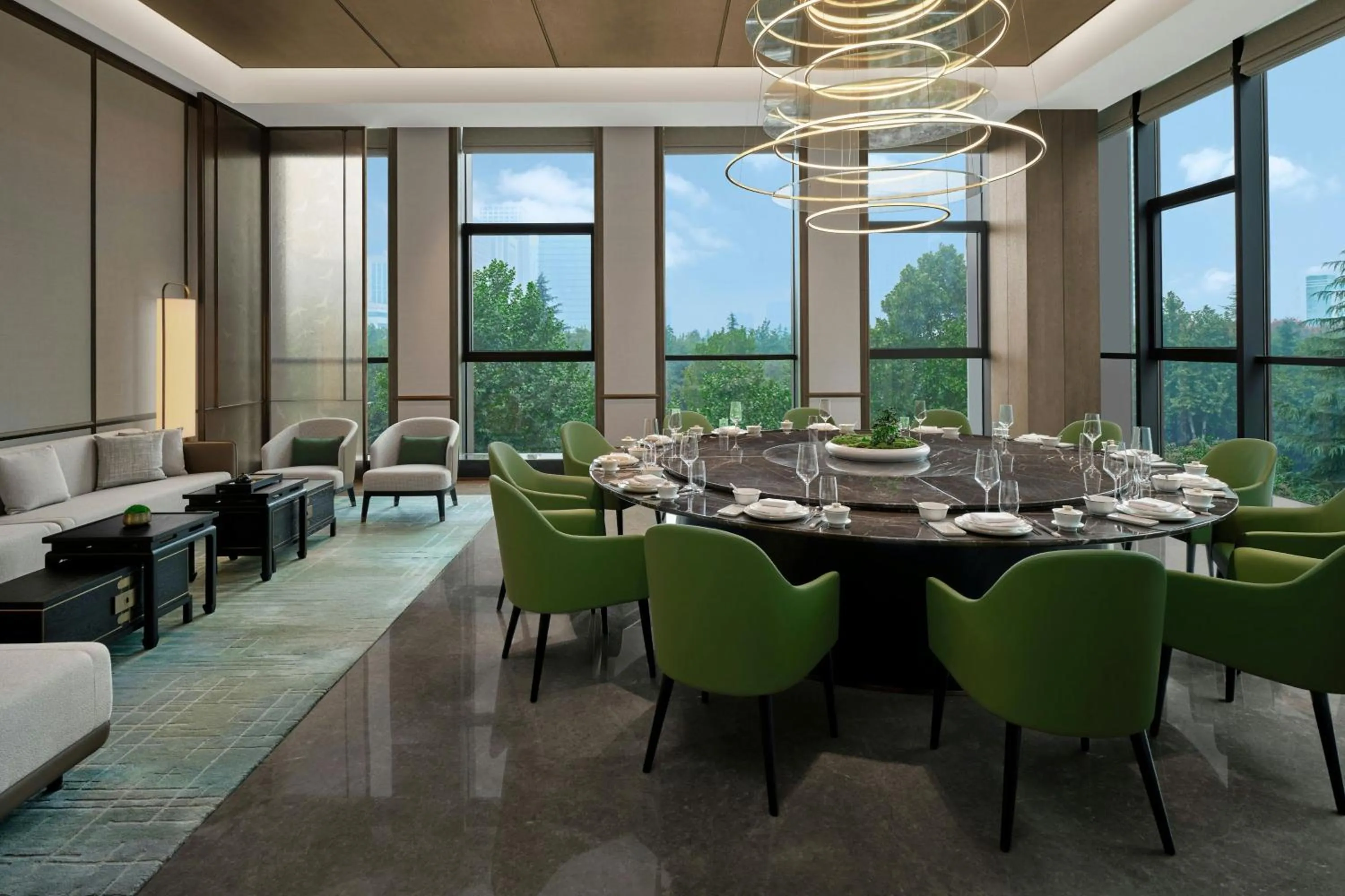 Restaurant/places to eat in JW Marriott Hotel Xi'an Southwest