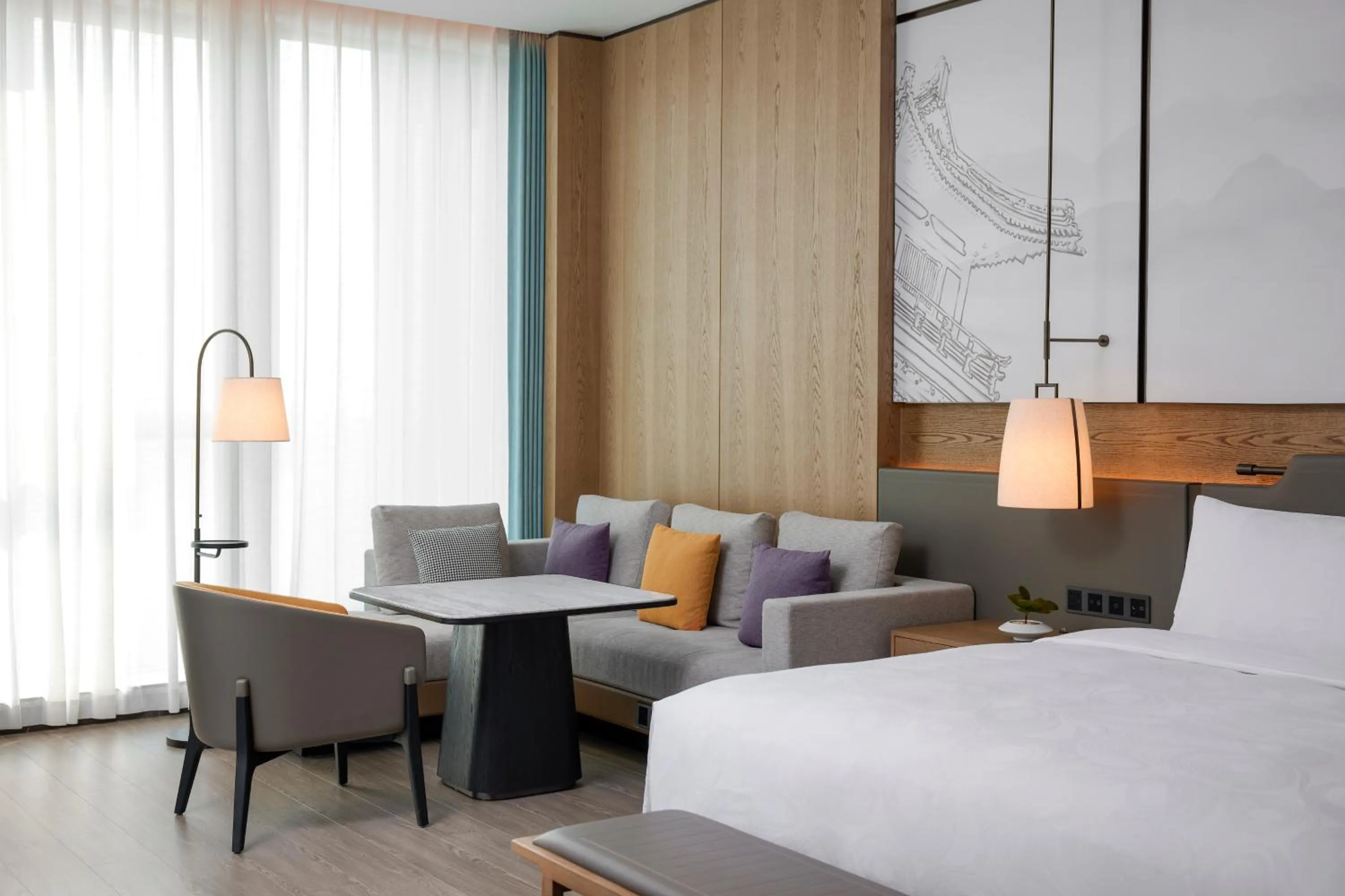 Bedroom, Bed in JW Marriott Hotel Xi'an Southwest