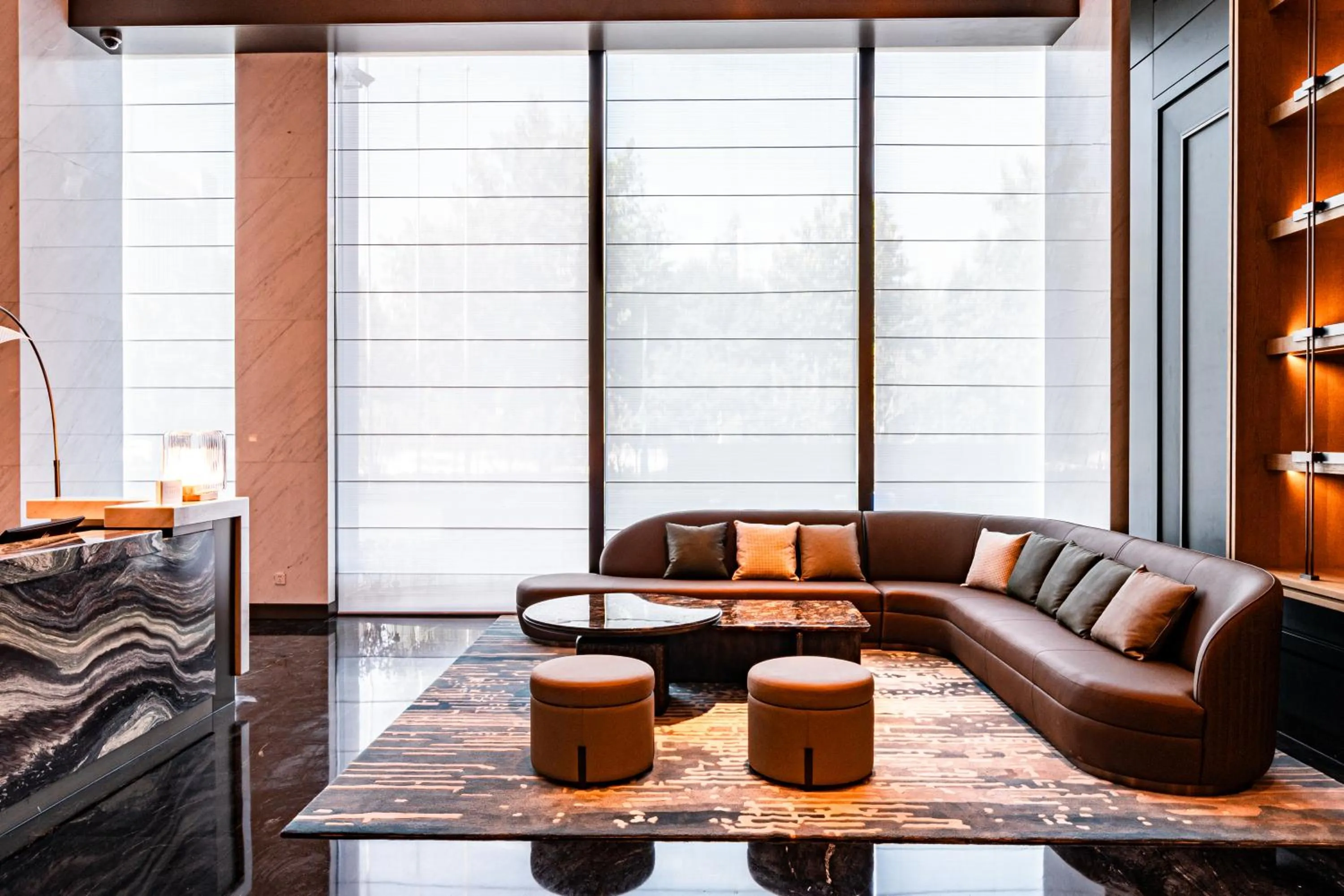 Lobby or reception in JW Marriott Hotel Xi'an Southwest