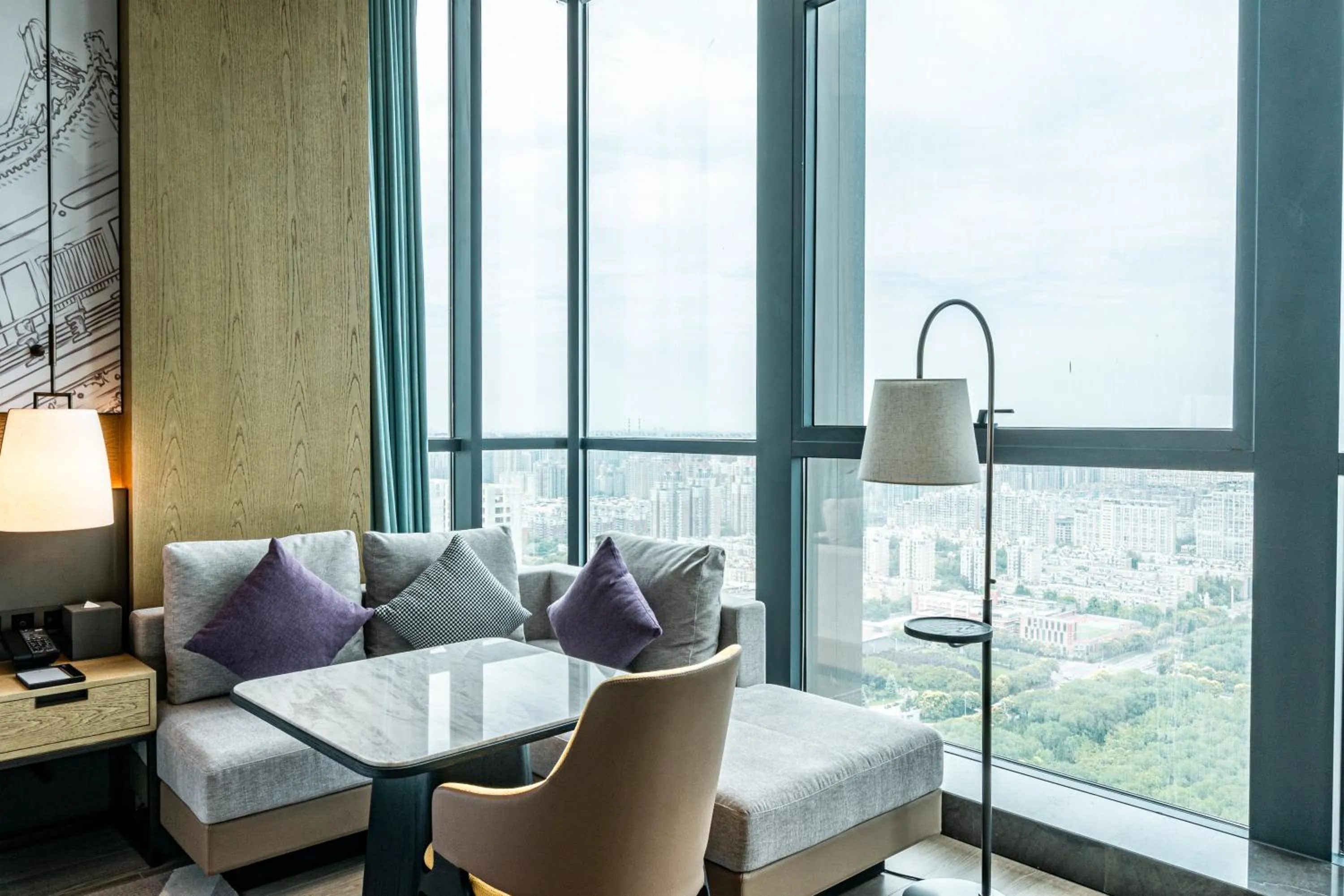Seating area in JW Marriott Hotel Xi'an Southwest