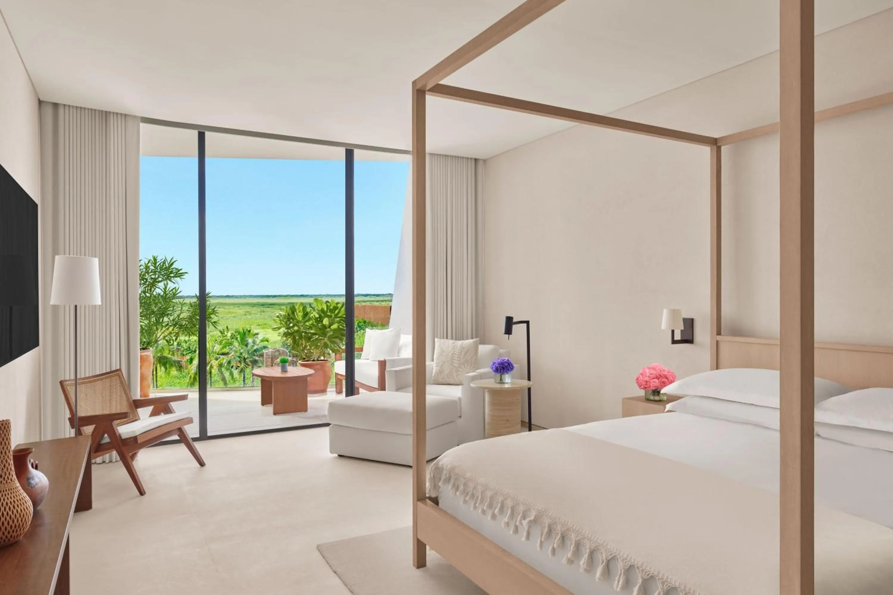 Bedroom, Bed in The Riviera Maya EDITION at Kanai