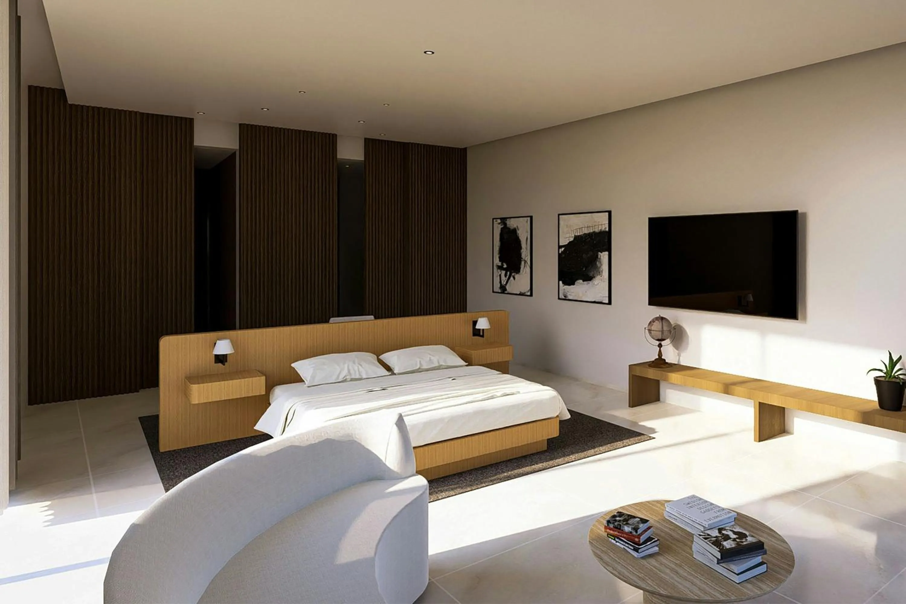 Bedroom, Bed in The Riviera Maya EDITION at Kanai