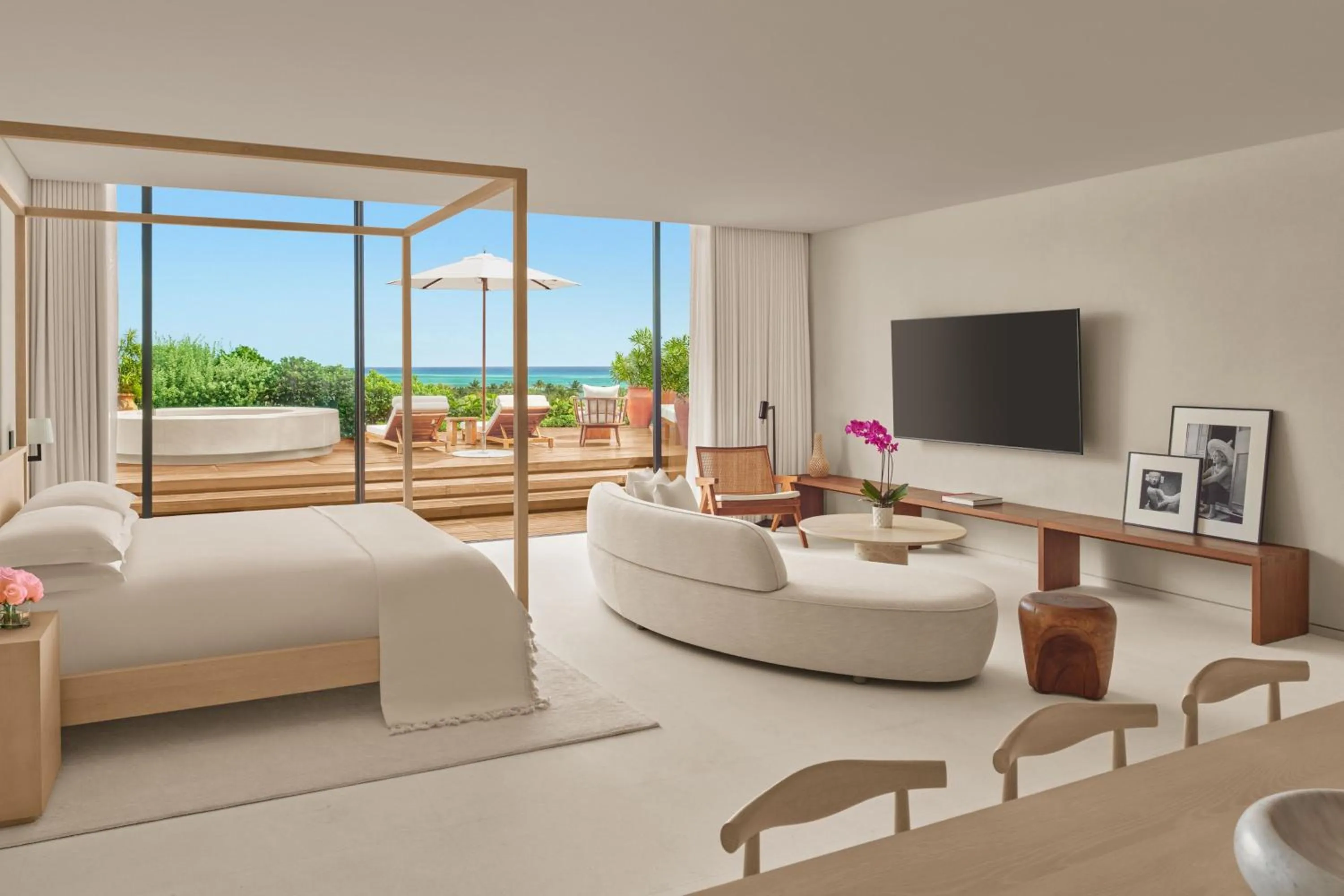 Bedroom in The Riviera Maya EDITION at Kanai