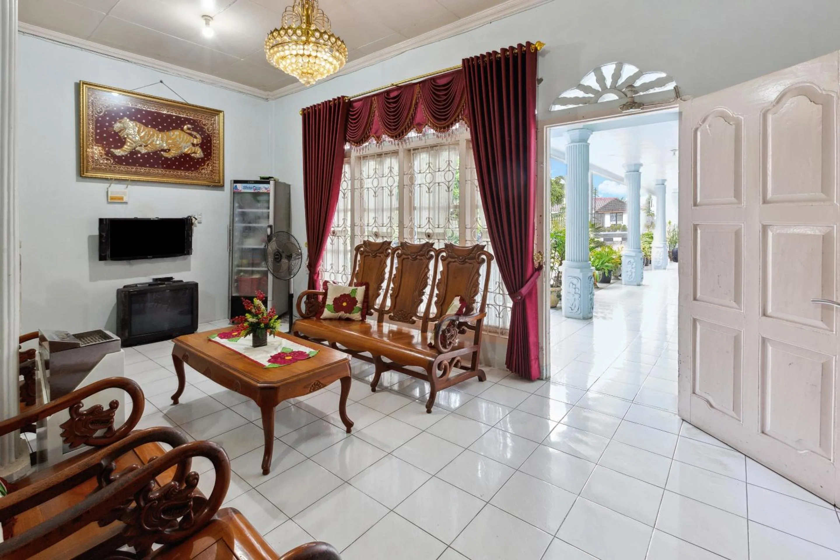 Lobby or reception in OYO Life 92803 Penginapan Purnama