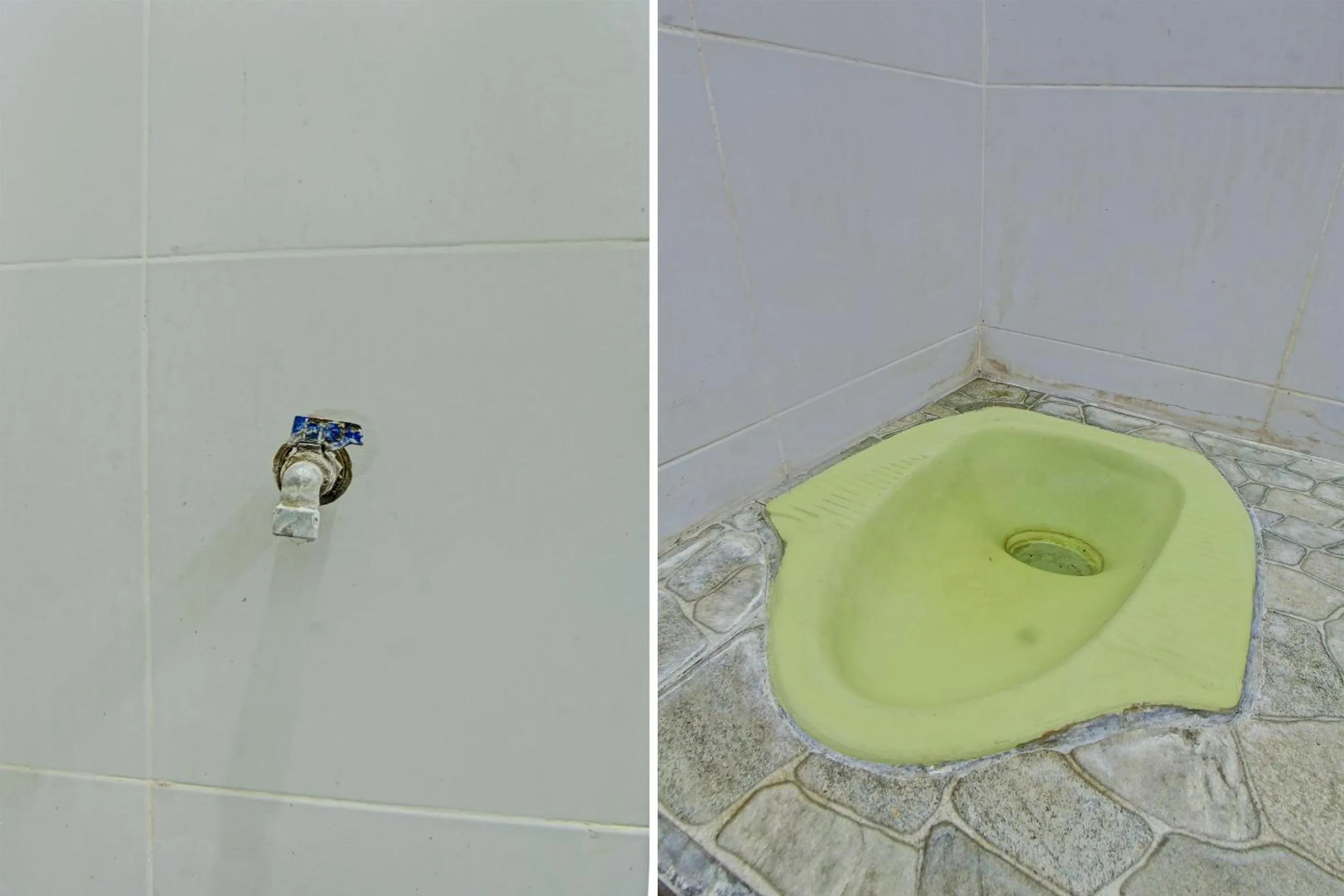 Bathroom in OYO Life 93058 Kos Subur