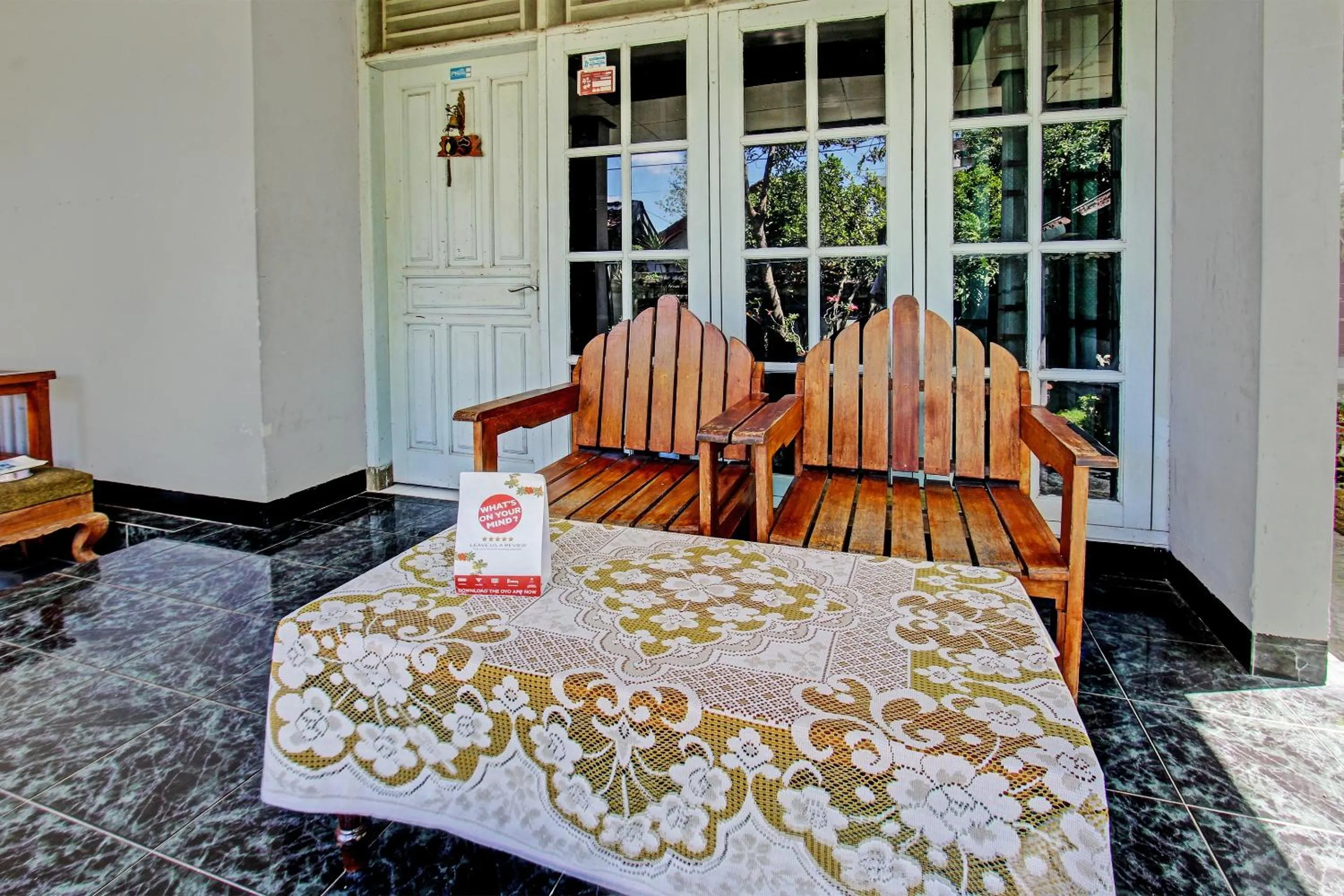 Lobby or reception in OYO Life 92853 Kost 999