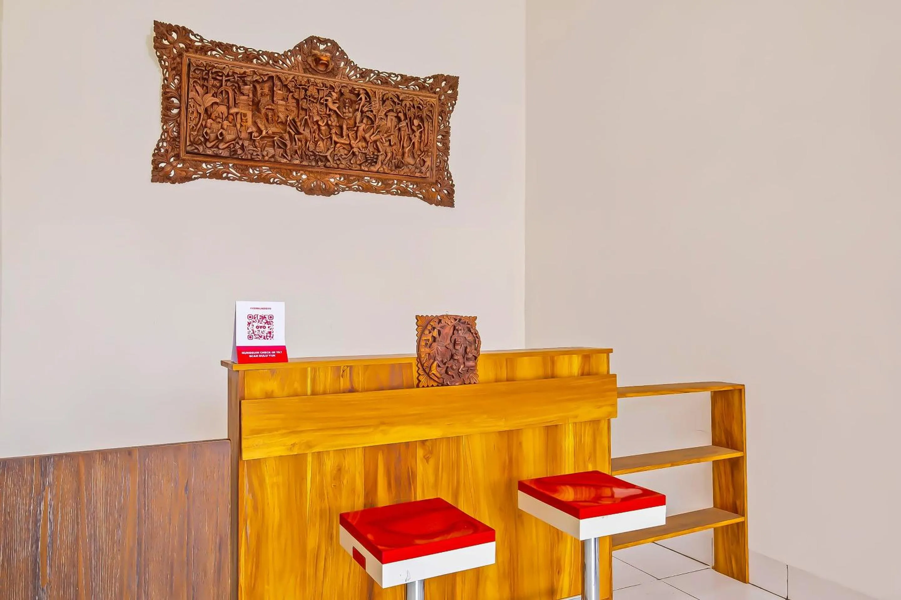 Lobby or reception in OYO Life 92774 The Edge Apartment By My Home