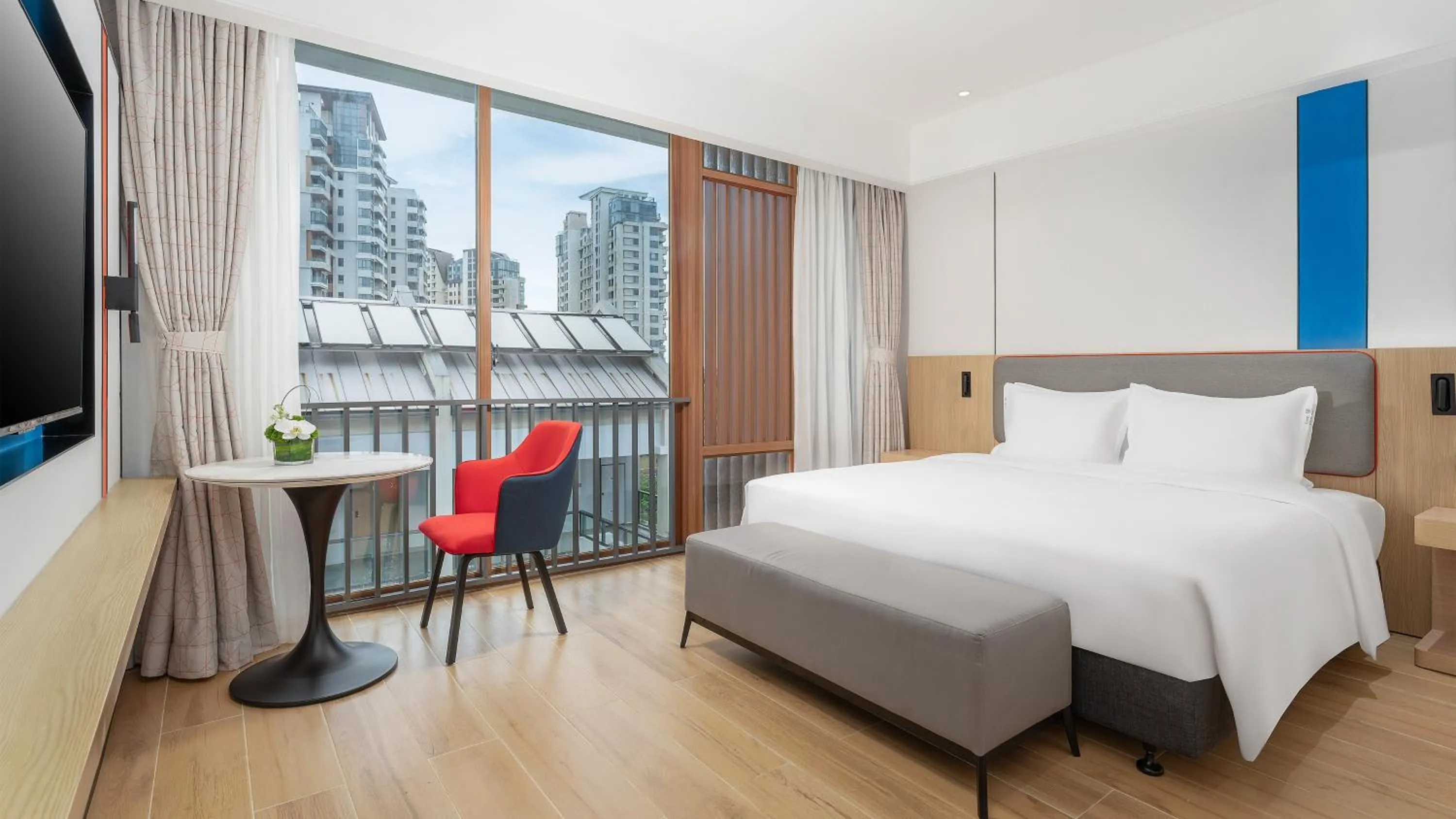 Bedroom, Bed in Holiday Inn Express Wenchang by IHG