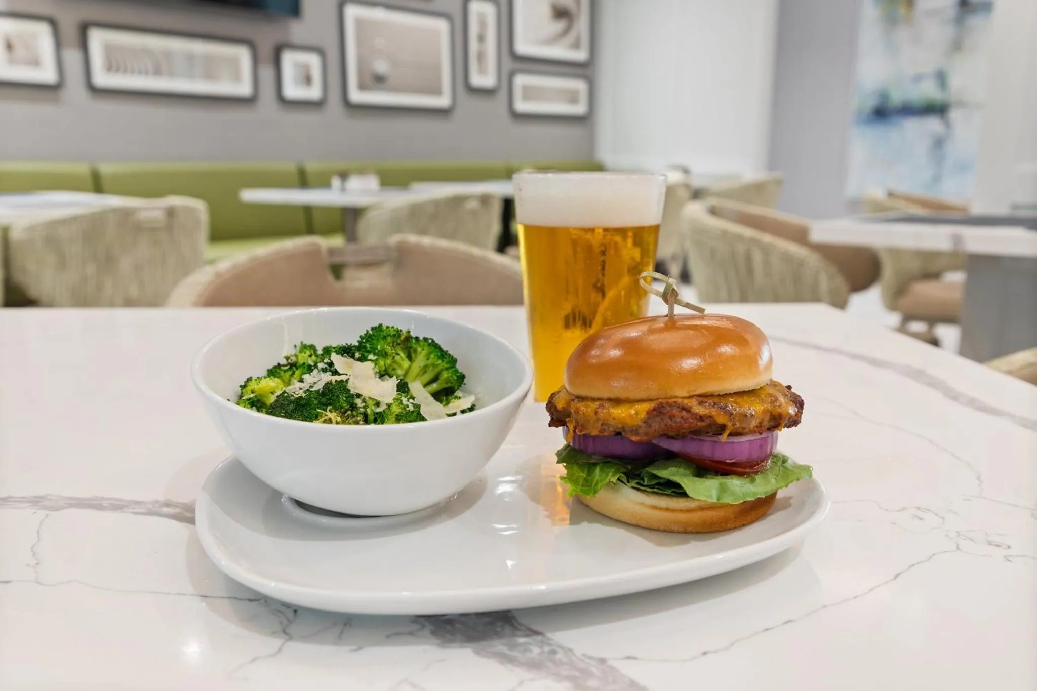 Restaurant/places to eat in EVEN Hotel Austin Uptown near the Domain by IHG