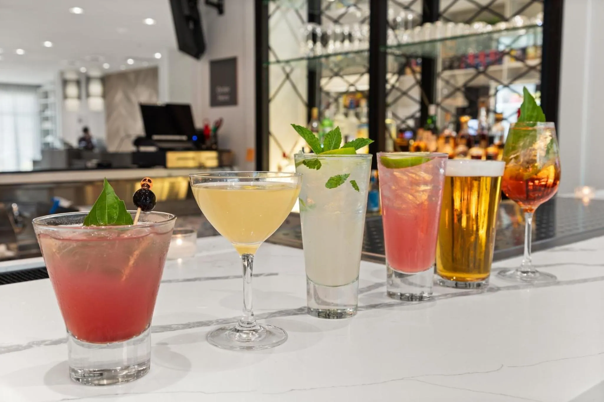 Lounge or bar in EVEN Hotel Austin Uptown near the Domain by IHG