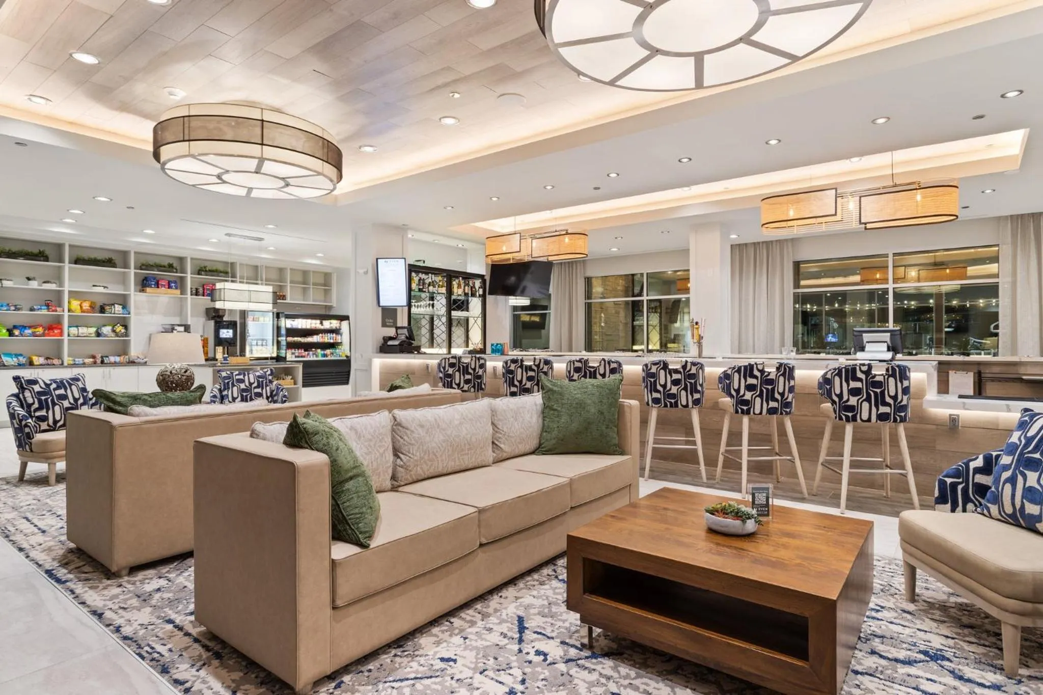 Lounge or bar in EVEN Hotel Austin Uptown near the Domain by IHG