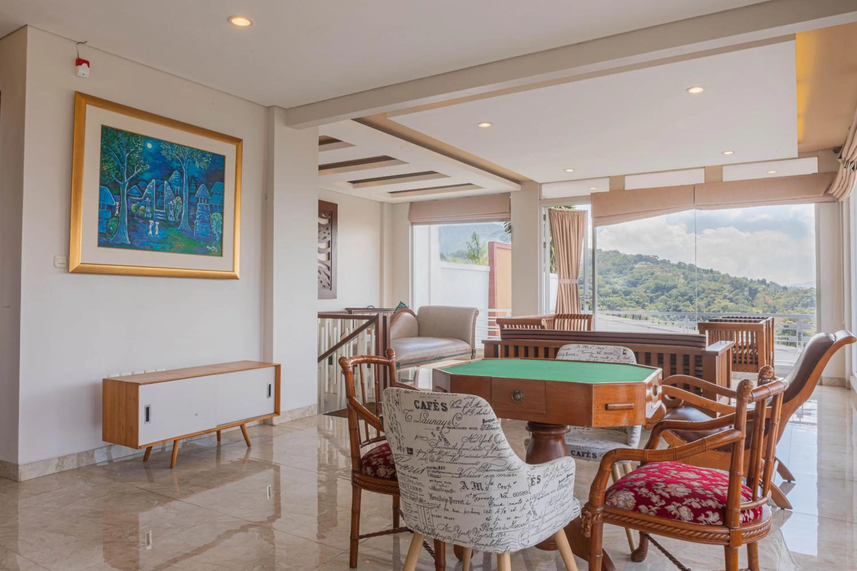 Natural landscape in Lavender - Taman Tanda