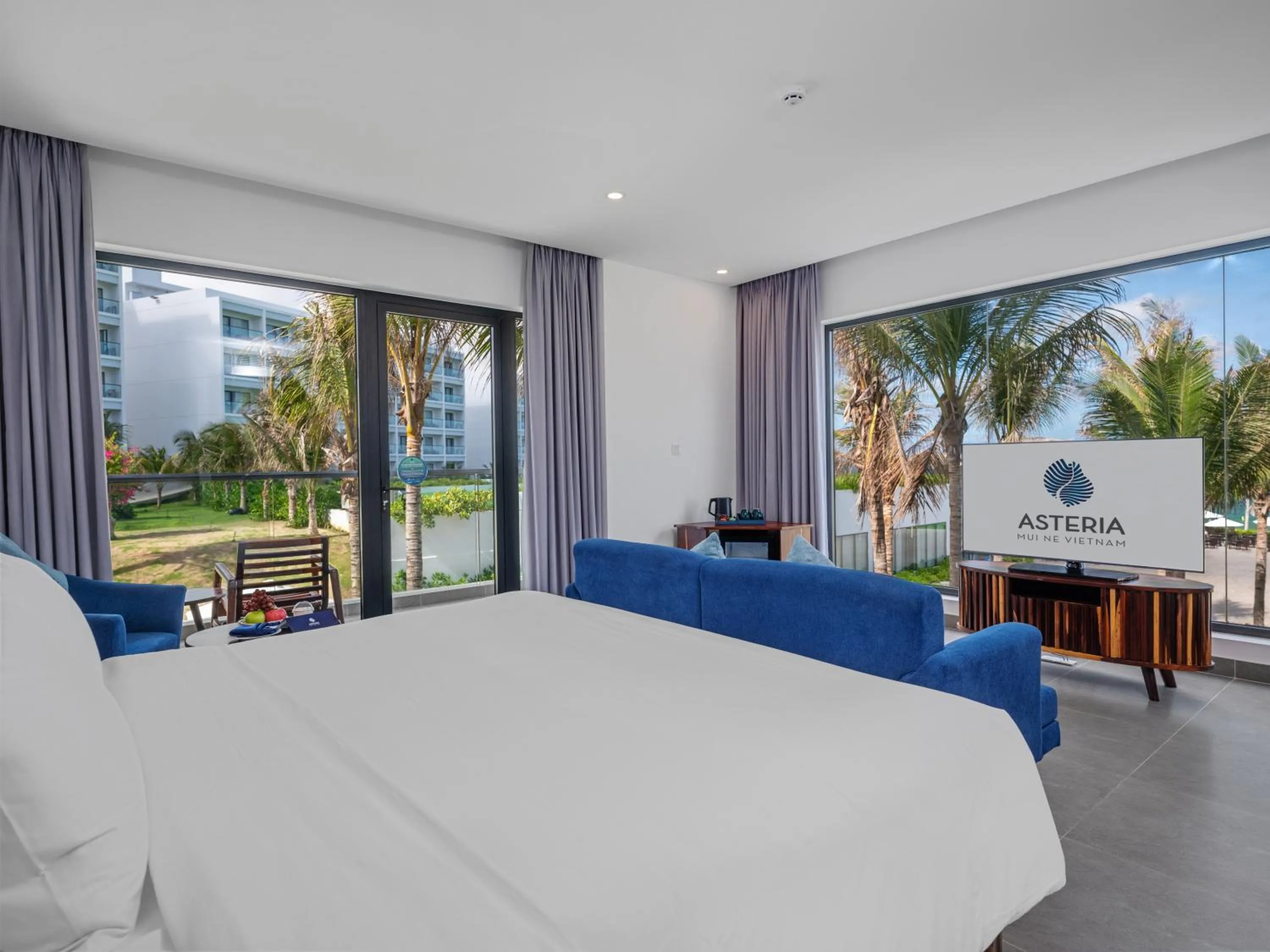 Bed in Asteria Mui Ne Resort