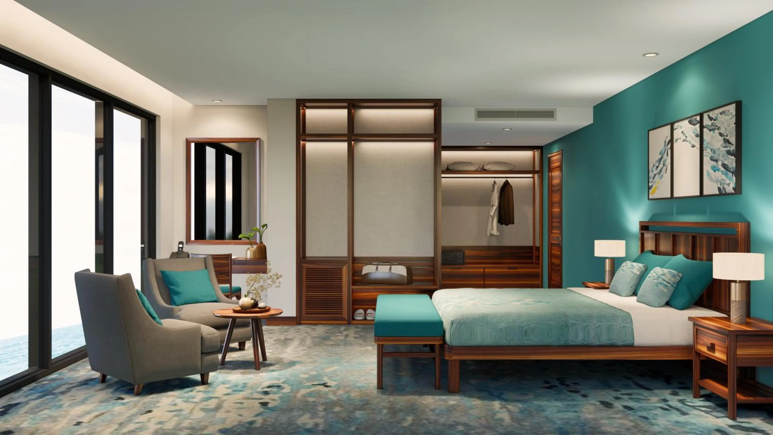 Bedroom, Bed in Asteria Mui Ne Resort