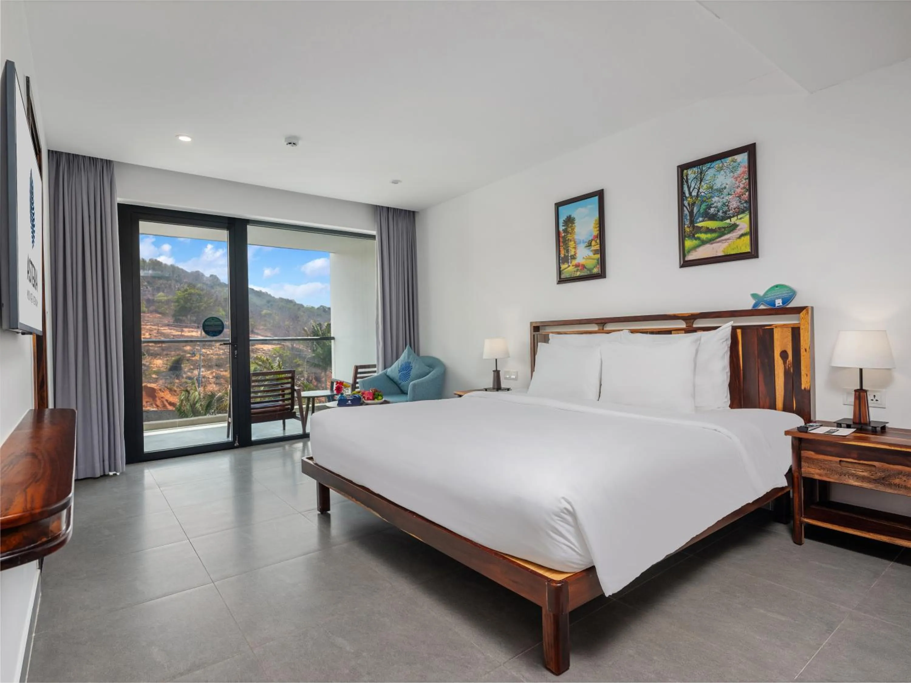 Bed in Asteria Mui Ne Resort