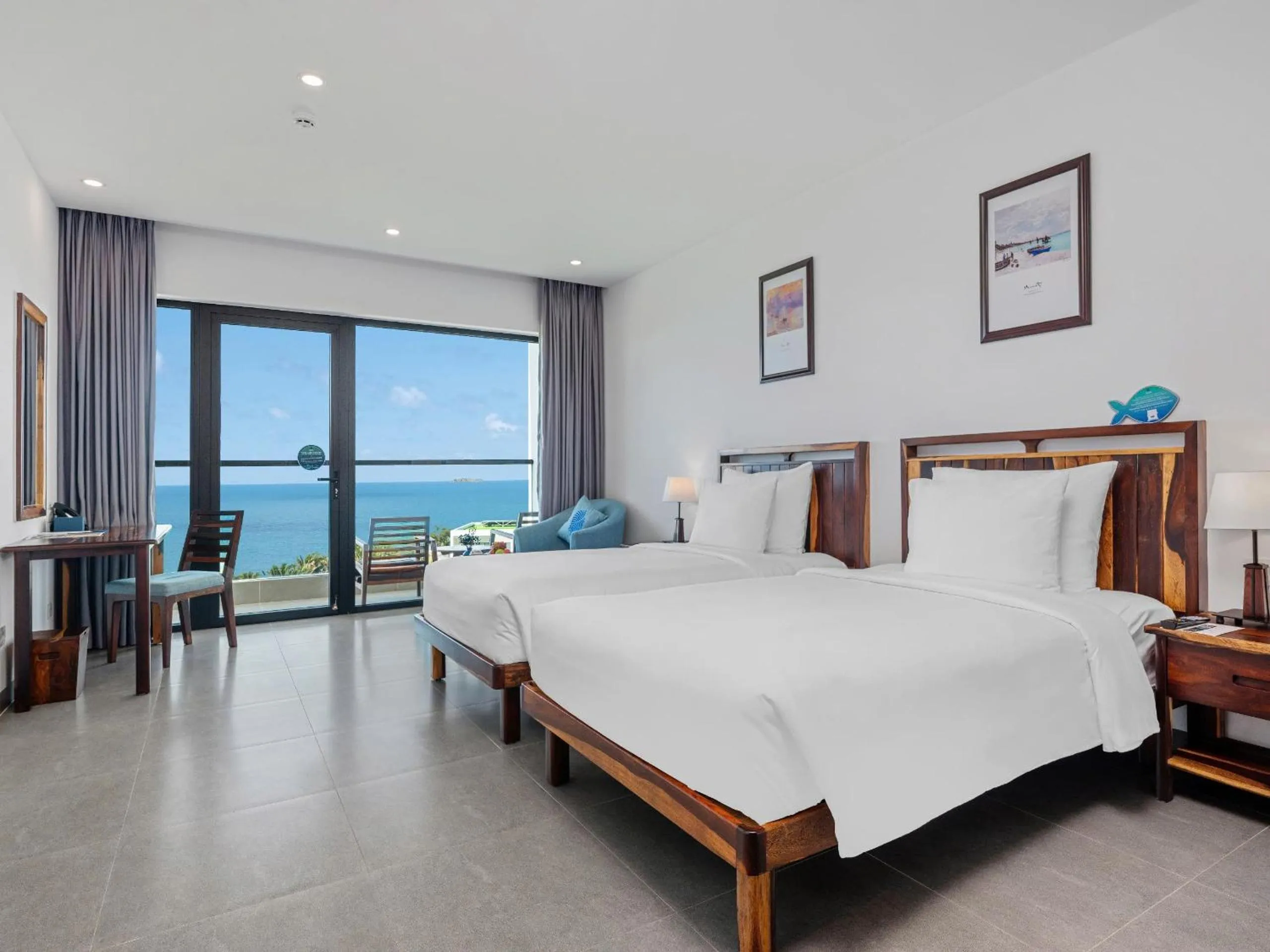 Bed in Asteria Mui Ne Resort