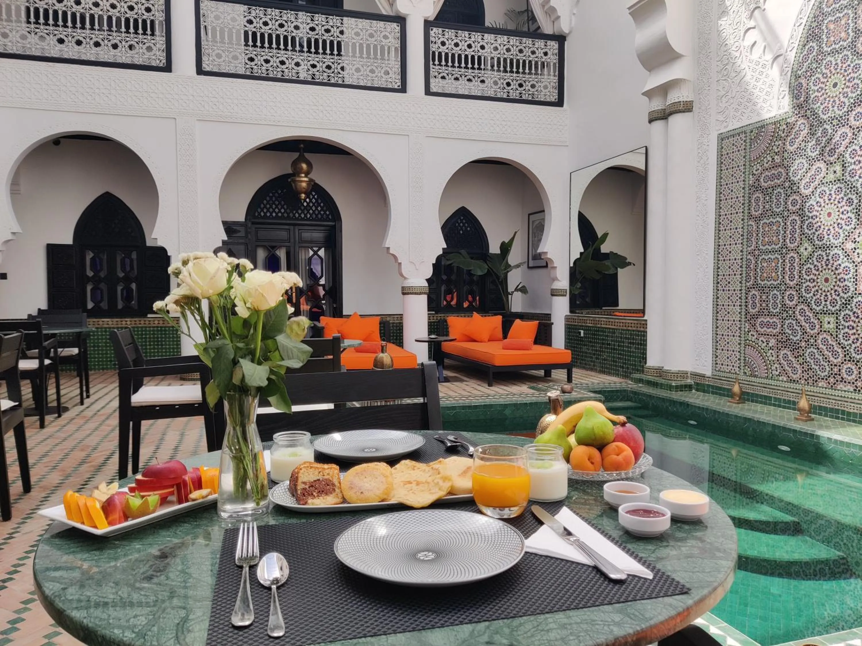 Restaurant/places to eat in The Grand Riad and Spa