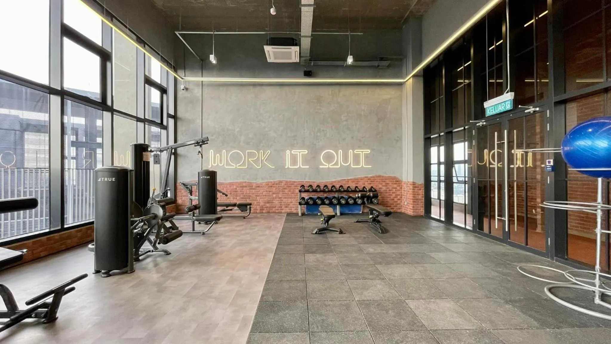 Fitness centre/facilities in Millerz Square by KL Minsu