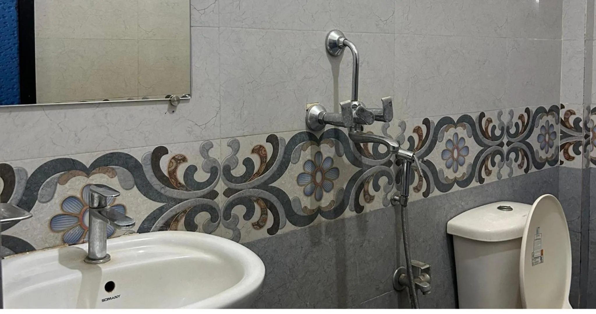 Bathroom in Aqua Wave by YogiTree Hotels