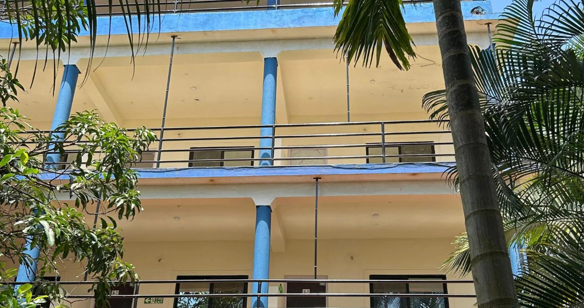Property building in Aqua Wave by YogiTree Hotels