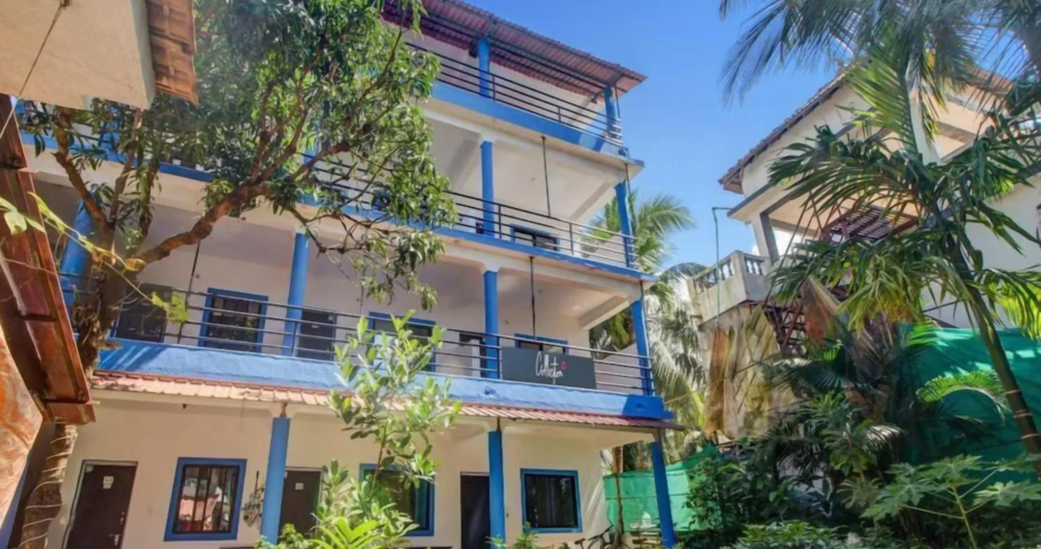 Property building in Aqua Wave by YogiTree Hotels