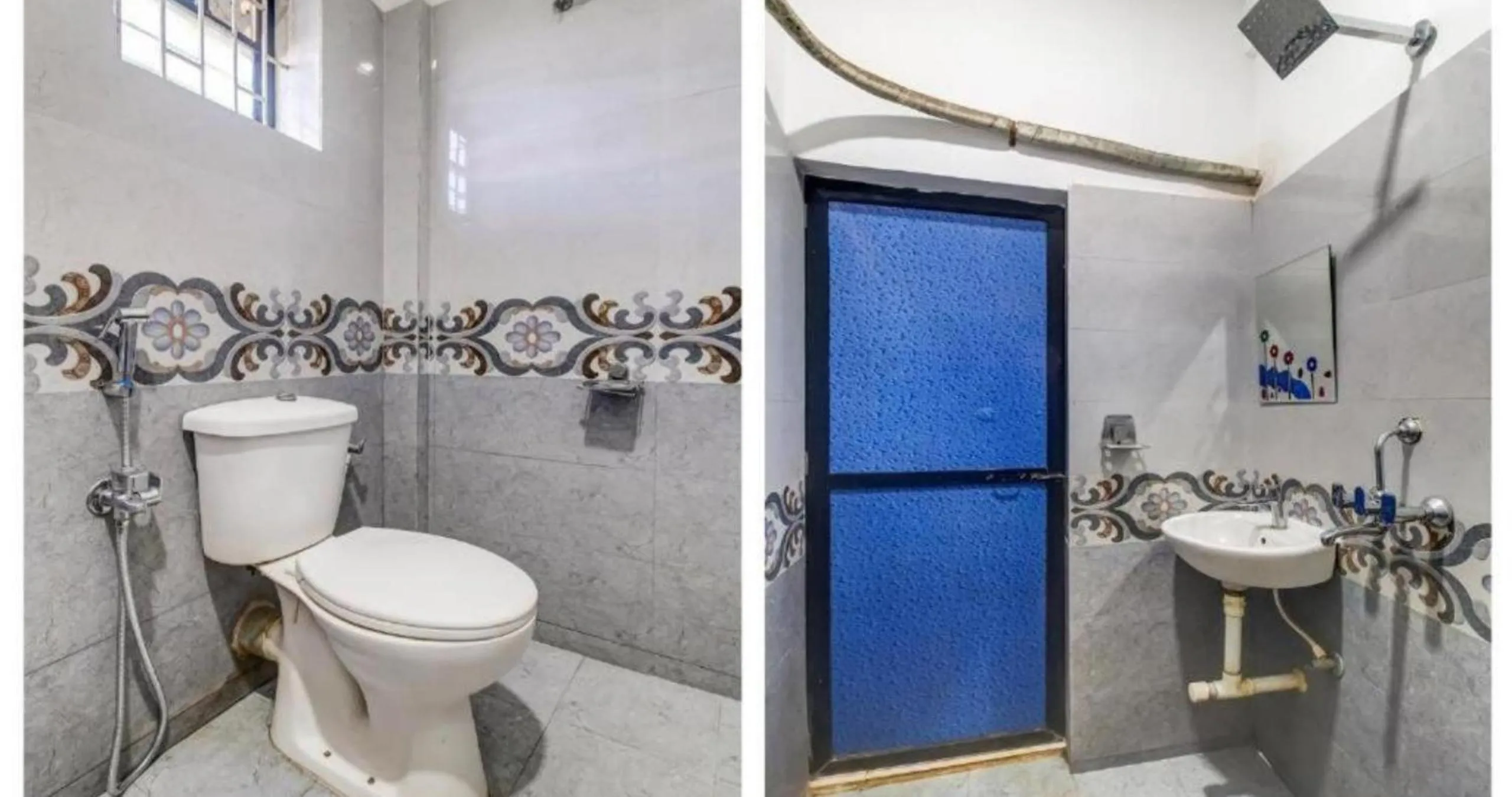 Shower in Aqua Wave by YogiTree Hotels