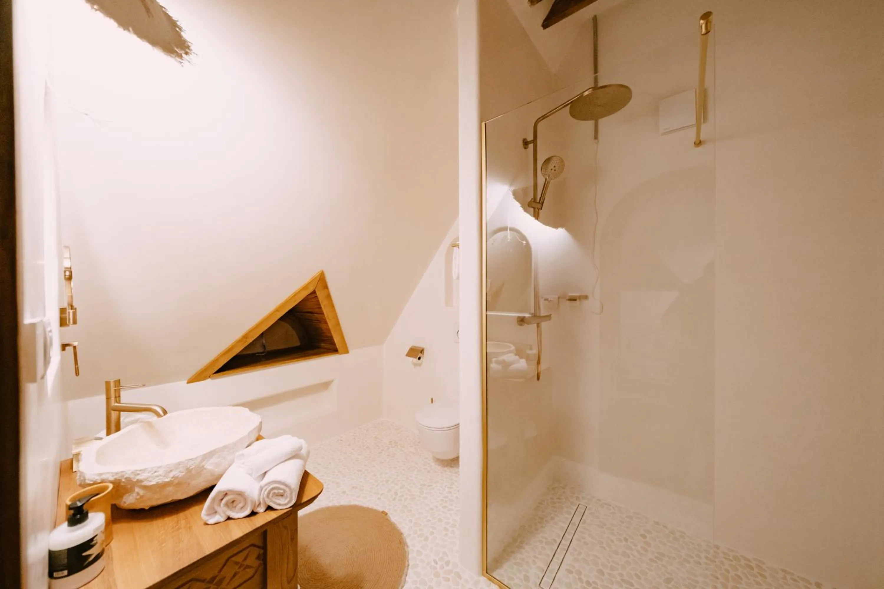 Bathroom in Matca Hotel Relais & Châteaux